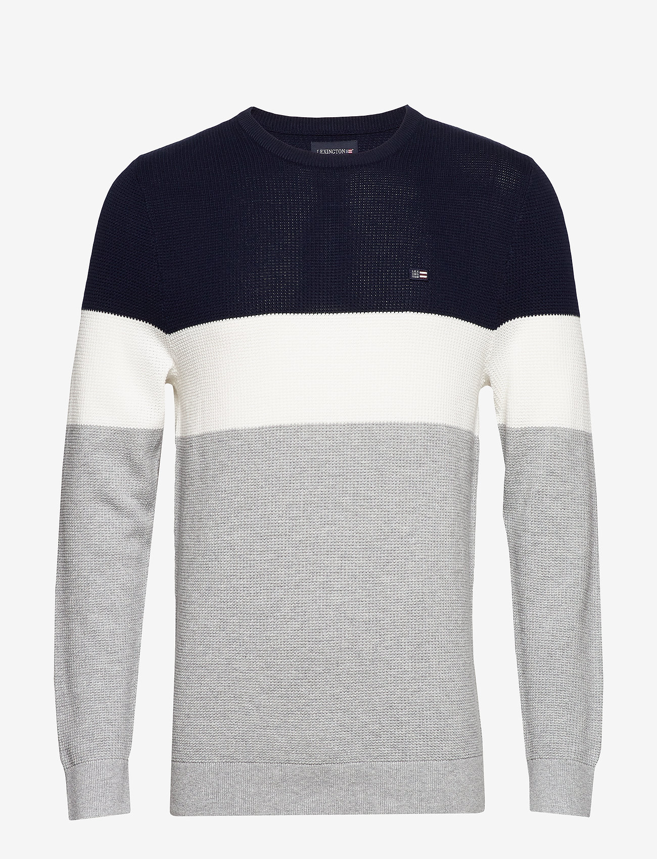Lexington Clothing - Graham Sweater - blue multi stripe - 0