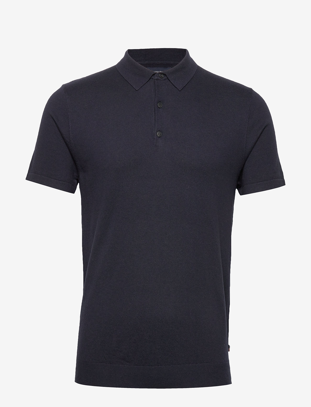 Lexington Clothing - Angelo Knitted Polo Shirt - dark blue - 0