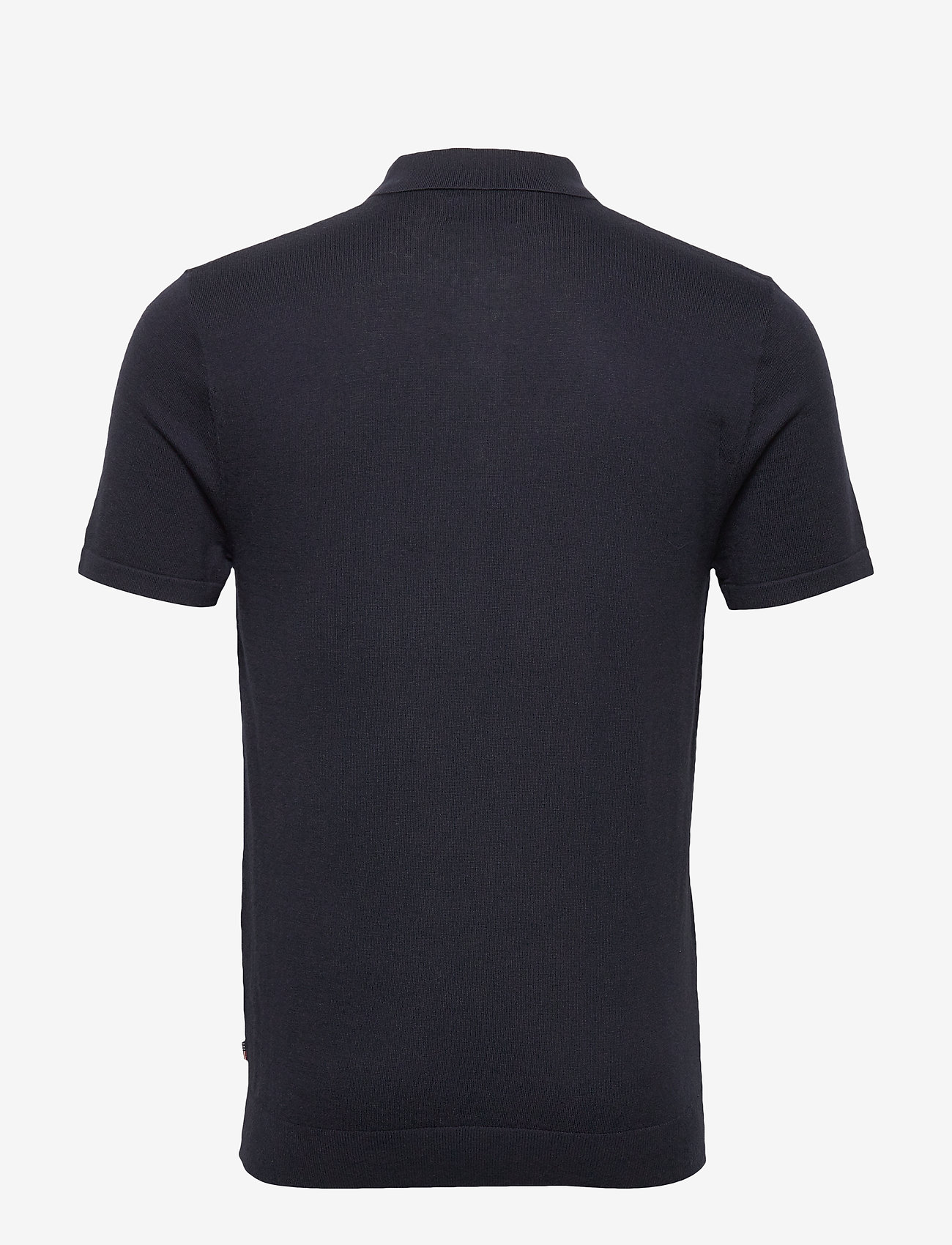 Lexington Clothing - Angelo Knitted Polo Shirt - dark blue - 1