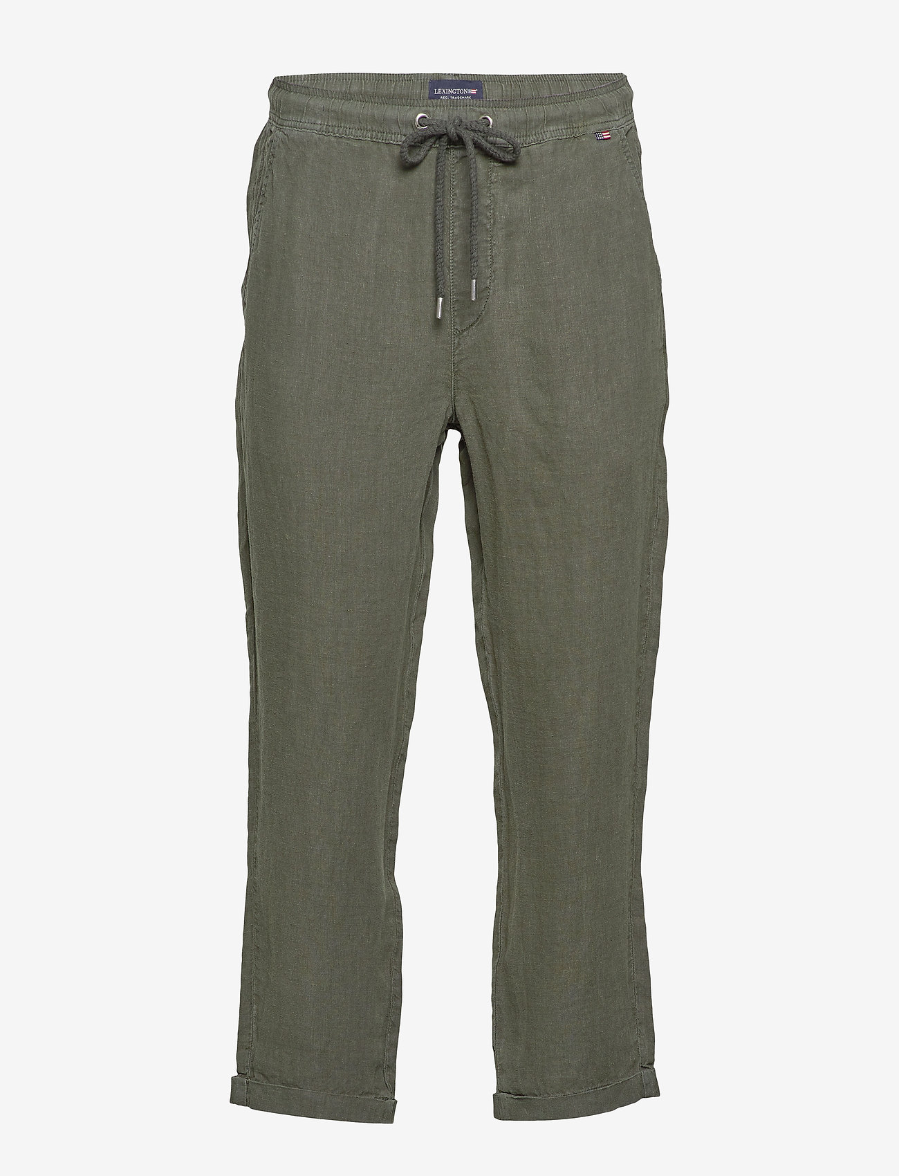 Lexington Clothing - Hugh Linen Pants - green - 0