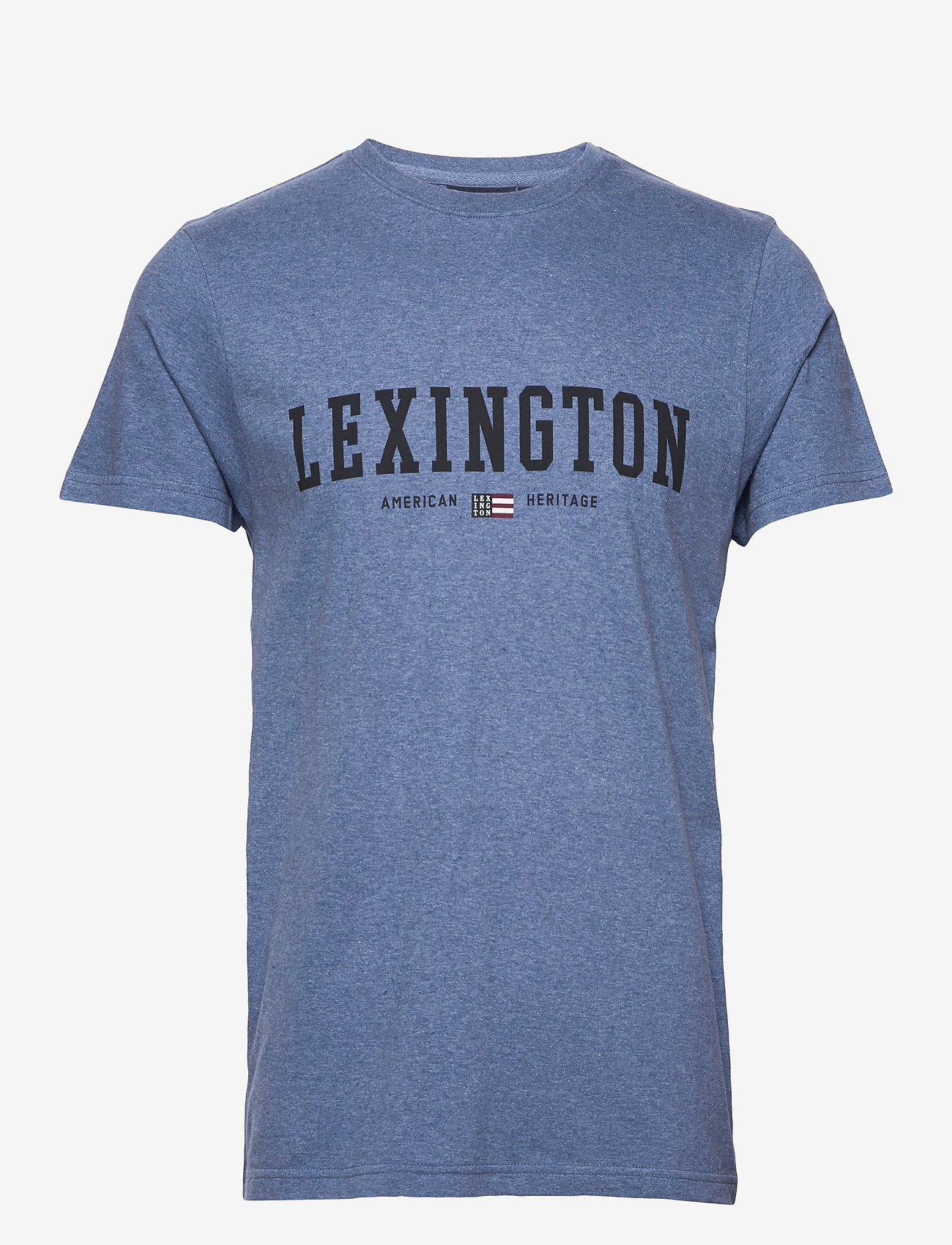 Lexington Clothing - Justin Tee - blue melange - 0