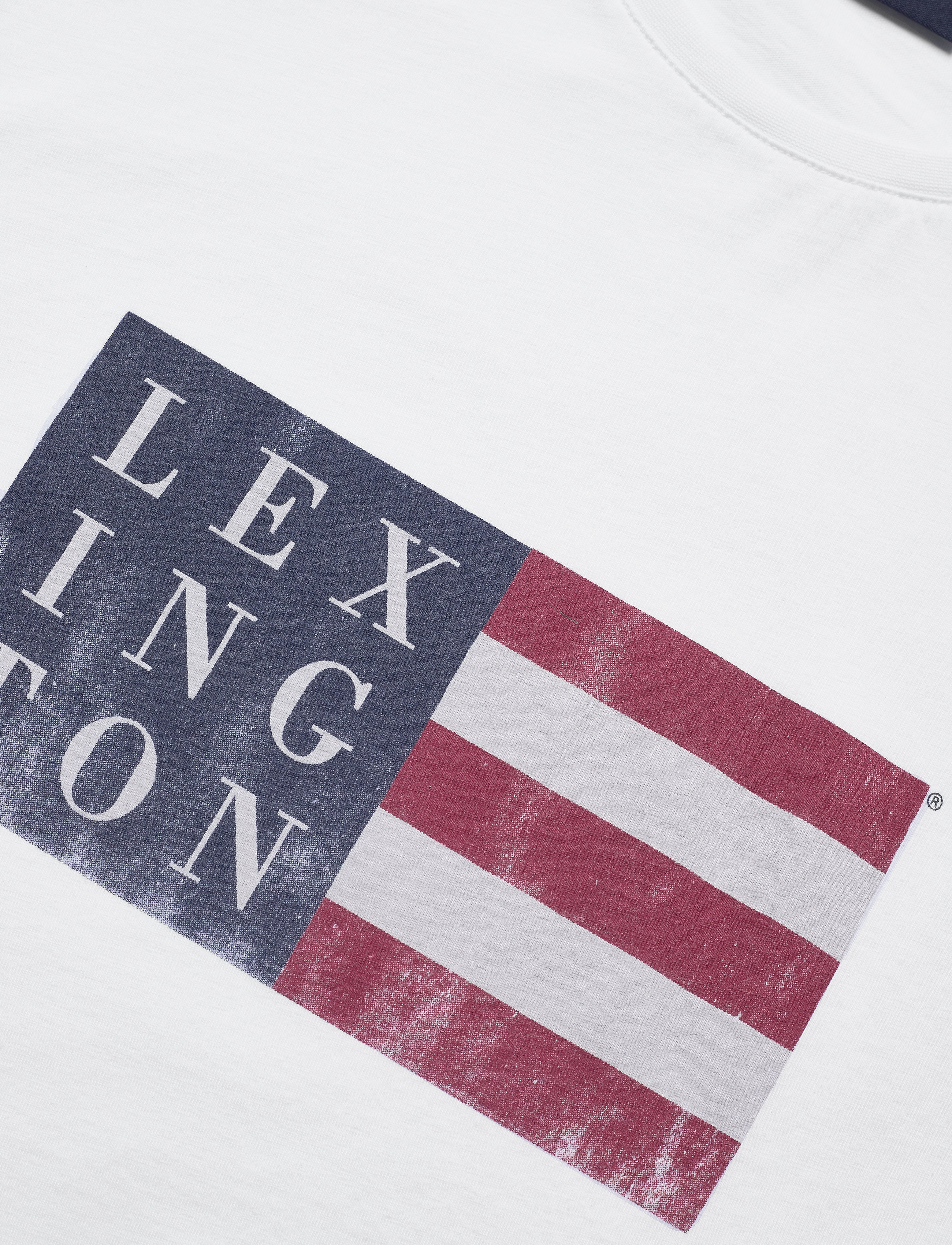 Lexington Clothing - Simon Tee - white - 2