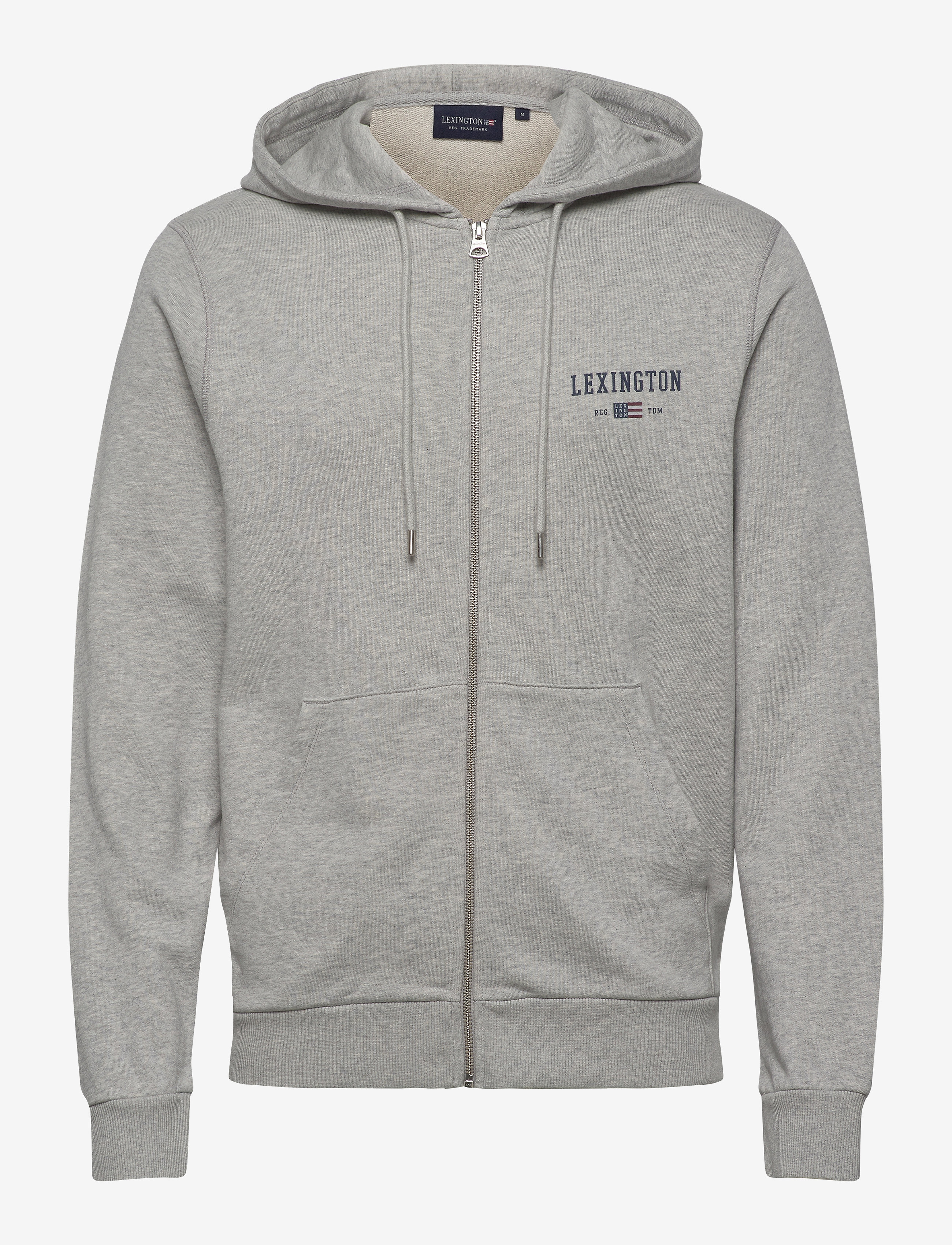 Lexington Clothing - Russel Hood - gray melange - 0