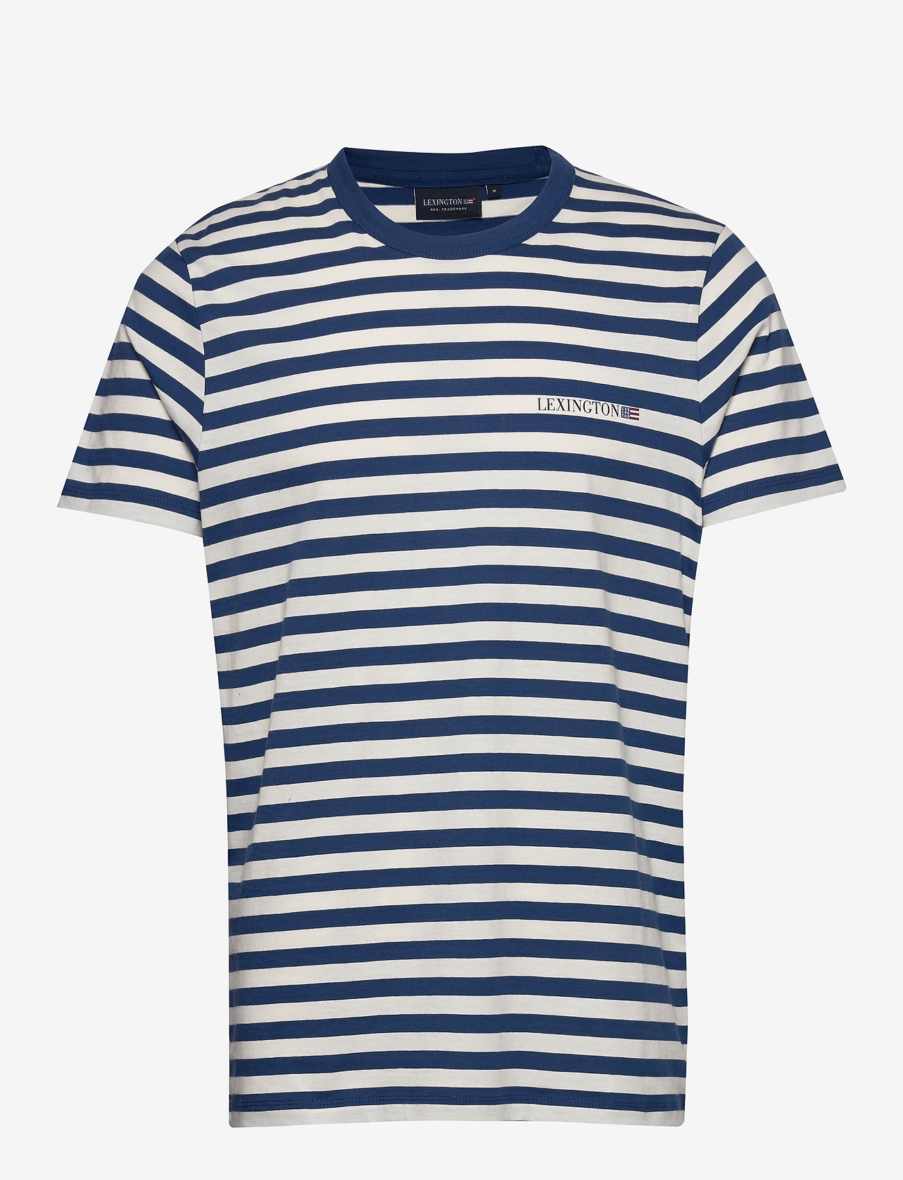 Lexington Clothing - Bill Striped Tee - blue/white stripe - 0
