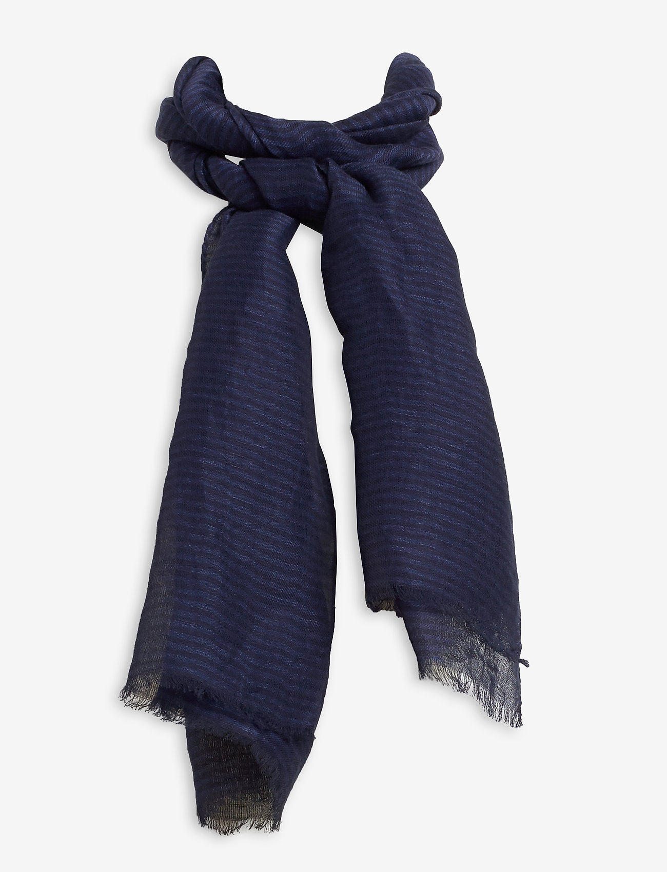 Lexington Clothing - Jackson Scarf - dark blue/blue stripe - 1