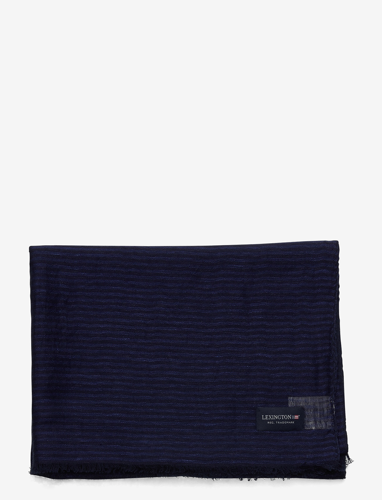 Lexington Clothing - Jackson Scarf - dark blue/blue stripe - 2