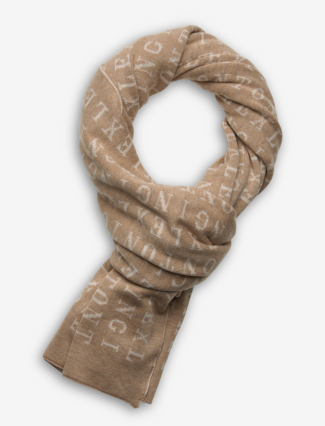 Lexington Clothing - Longwoods Knitted Scarf - beige multi - 0