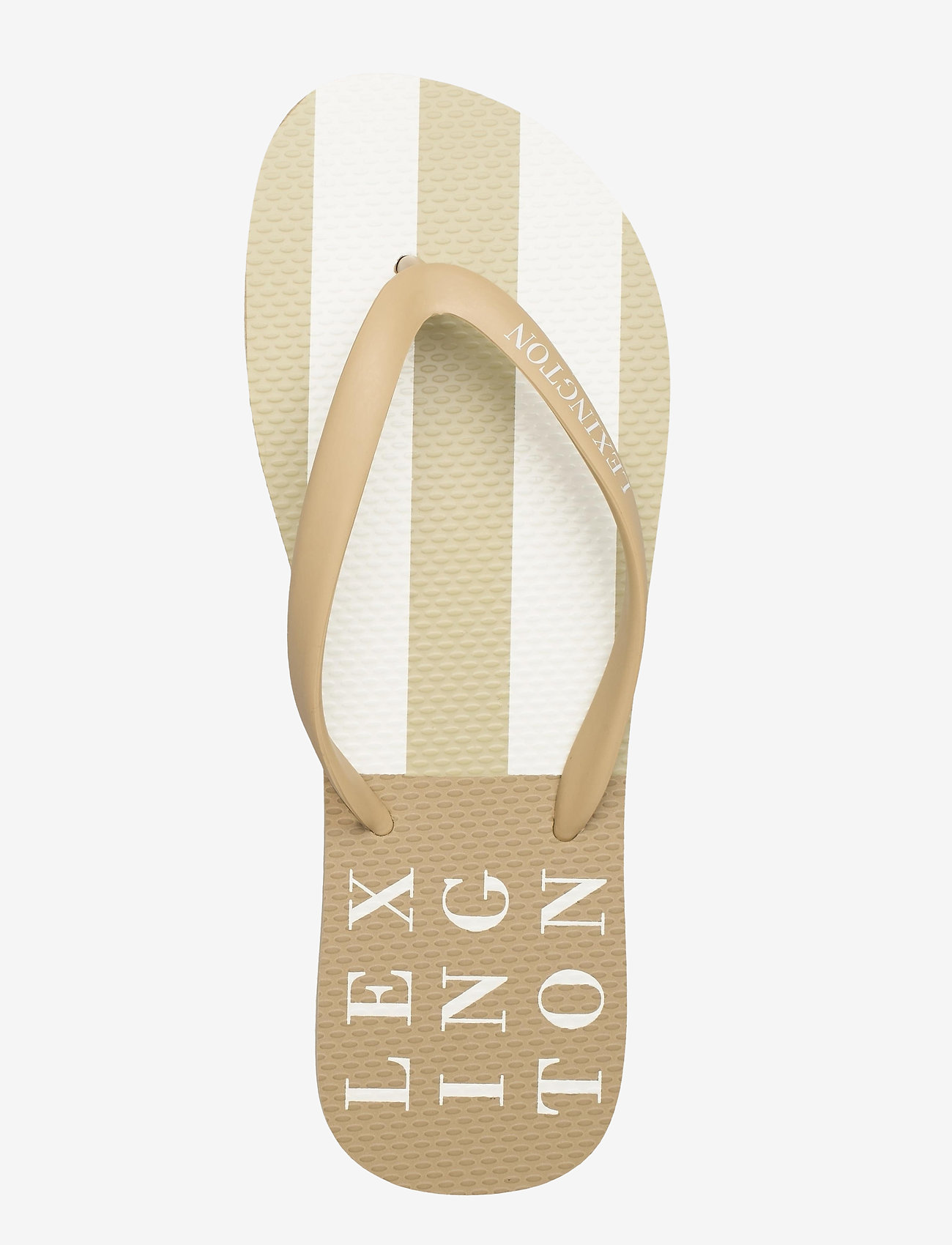 Lexington Clothing - Orlando Flipflop - beige/white stripe - 3