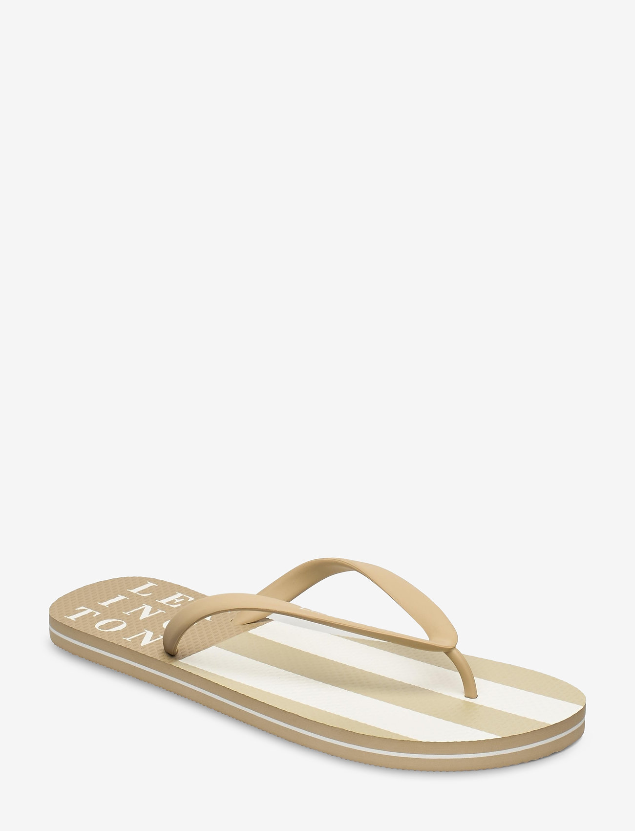 Lexington Clothing - Orlando Flipflop - beige/white stripe - 0