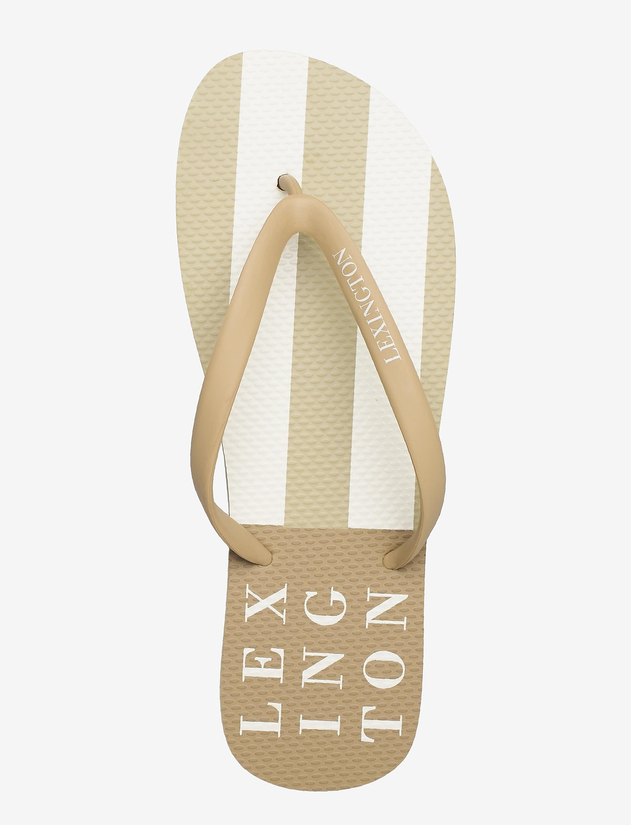 Lexington Clothing - Orlando Flipflop - beige/white stripe - 3
