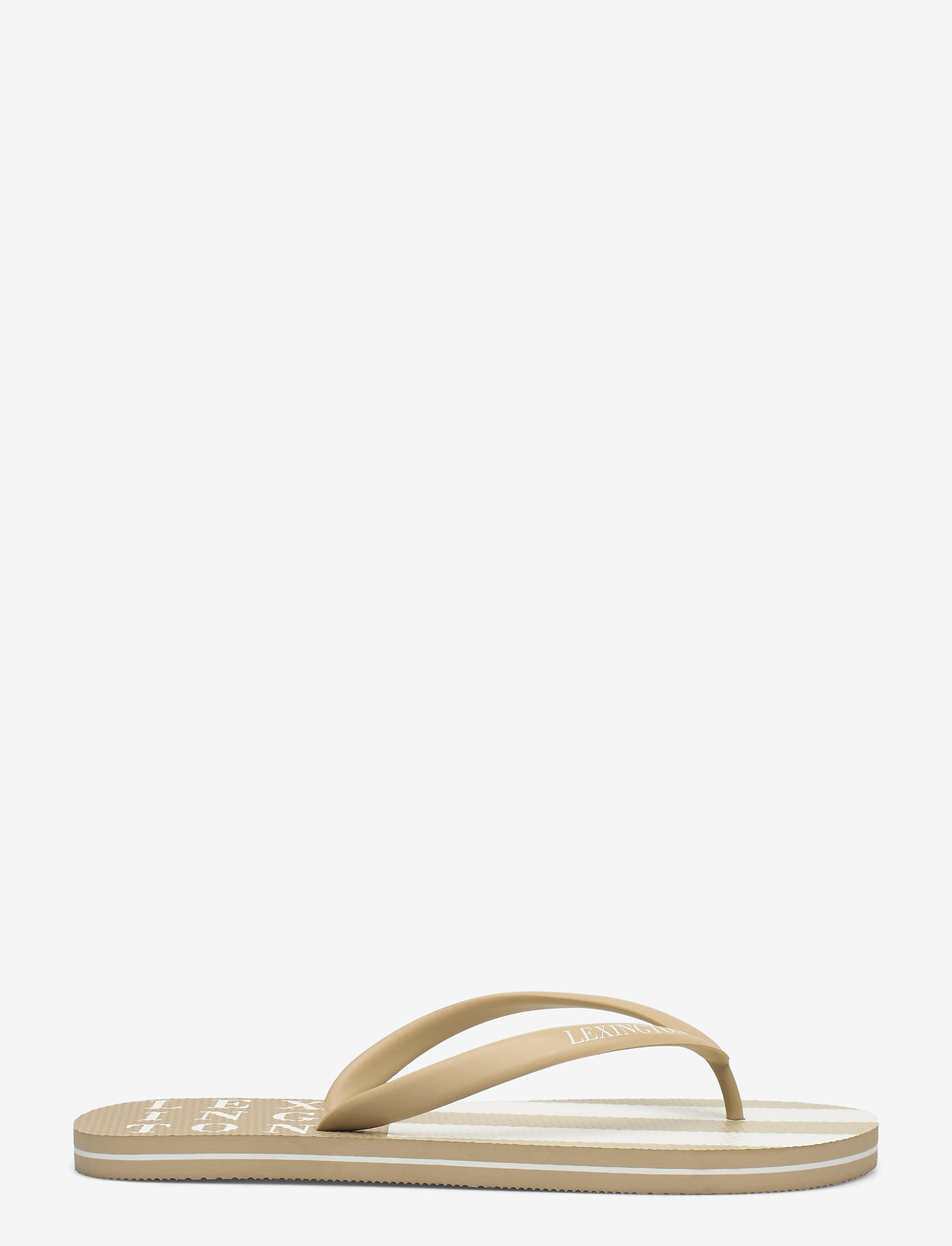 Lexington Clothing - Orlando Flipflop - beige/white stripe - 1