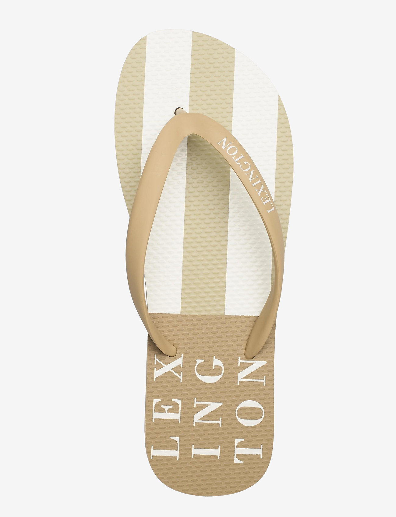 Lexington Clothing - Orlando Flipflop - beige/white stripe - 3