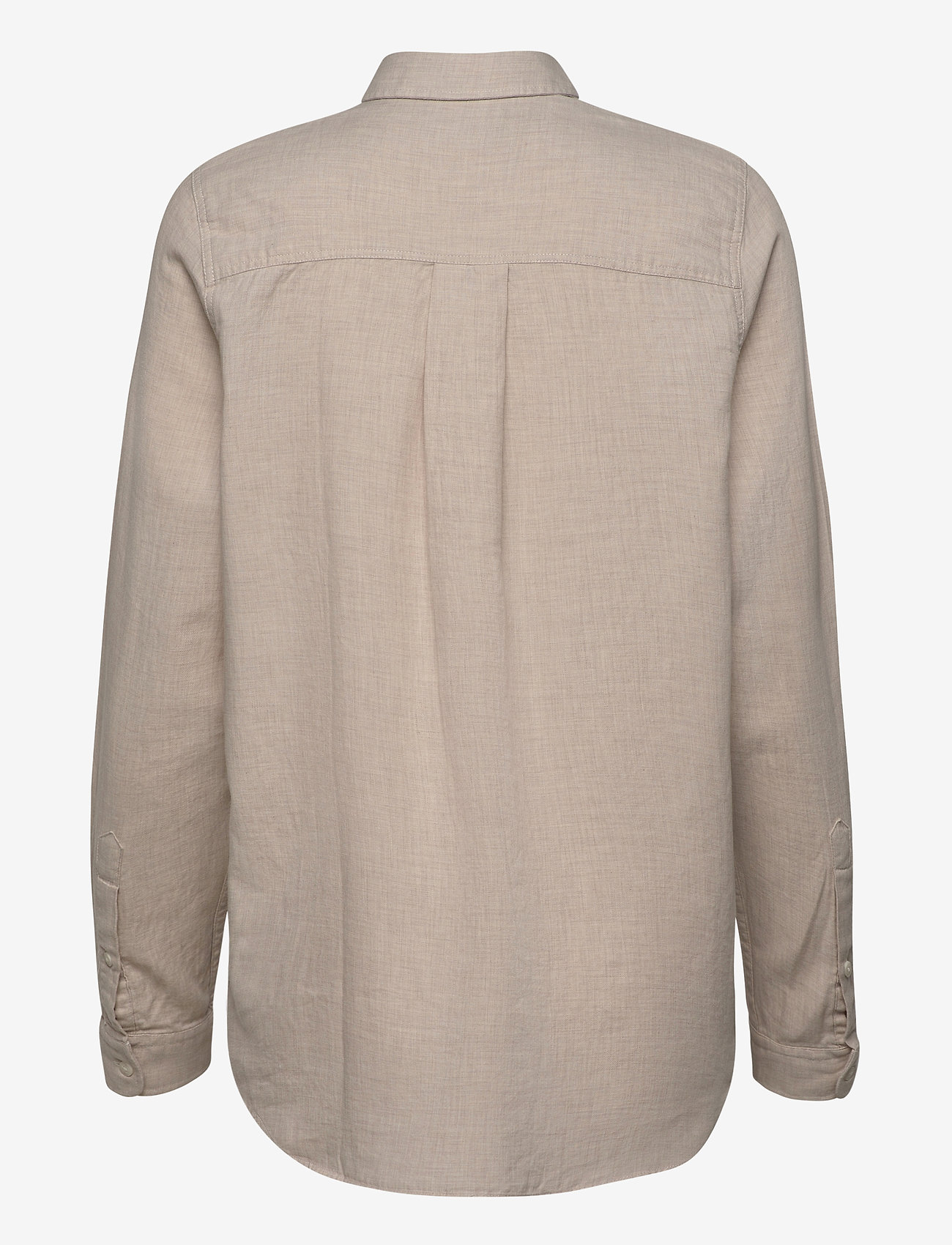 Lexington Clothing - Isa Lt Flannel Shirt - light beige melange - 1