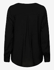 Lexington Clothing - Tina Blouse - long-sleeved blouses - black - 1