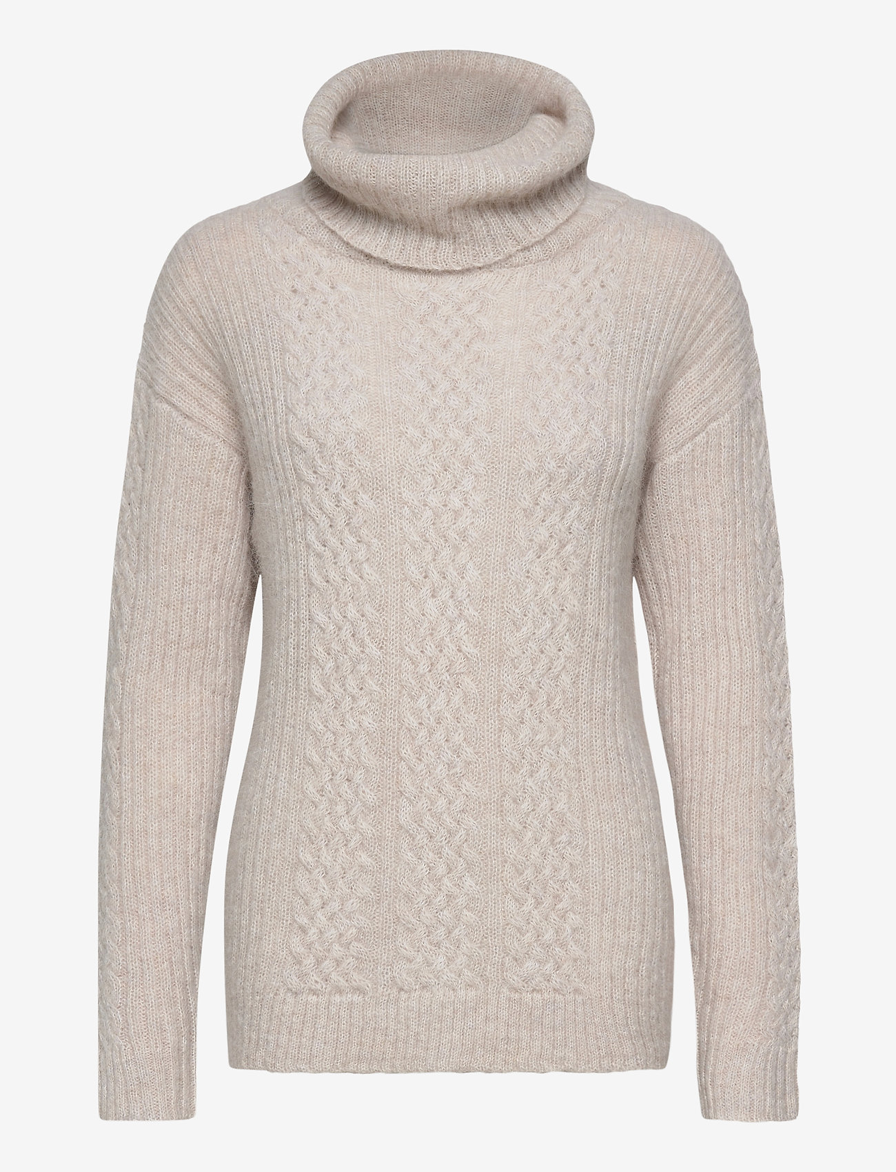 Lexington Clothing - Susanne Alpaca Blend Cable Sweater - offwhite - 0
