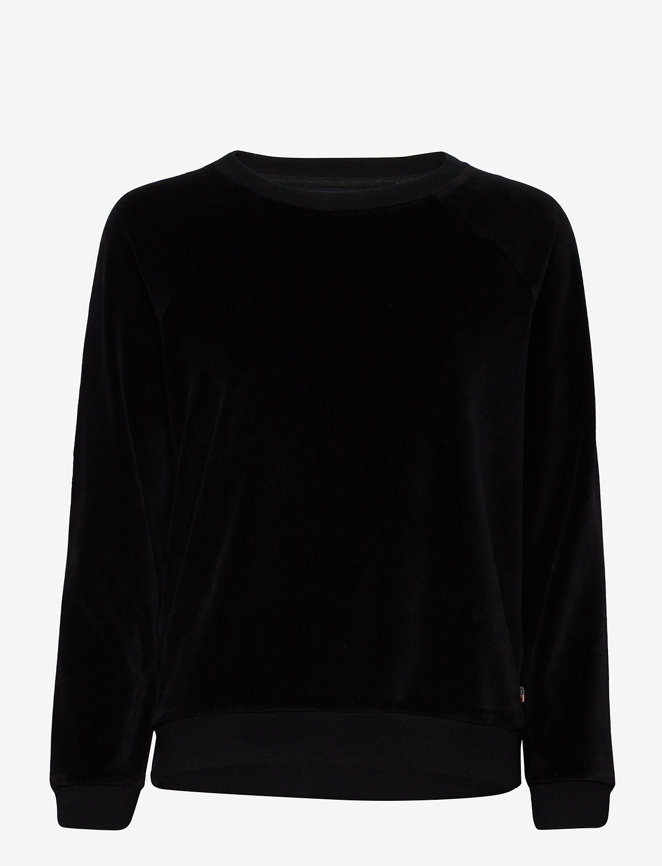 Lexington Clothing - Martha Velour Sweatshirt - black - 0