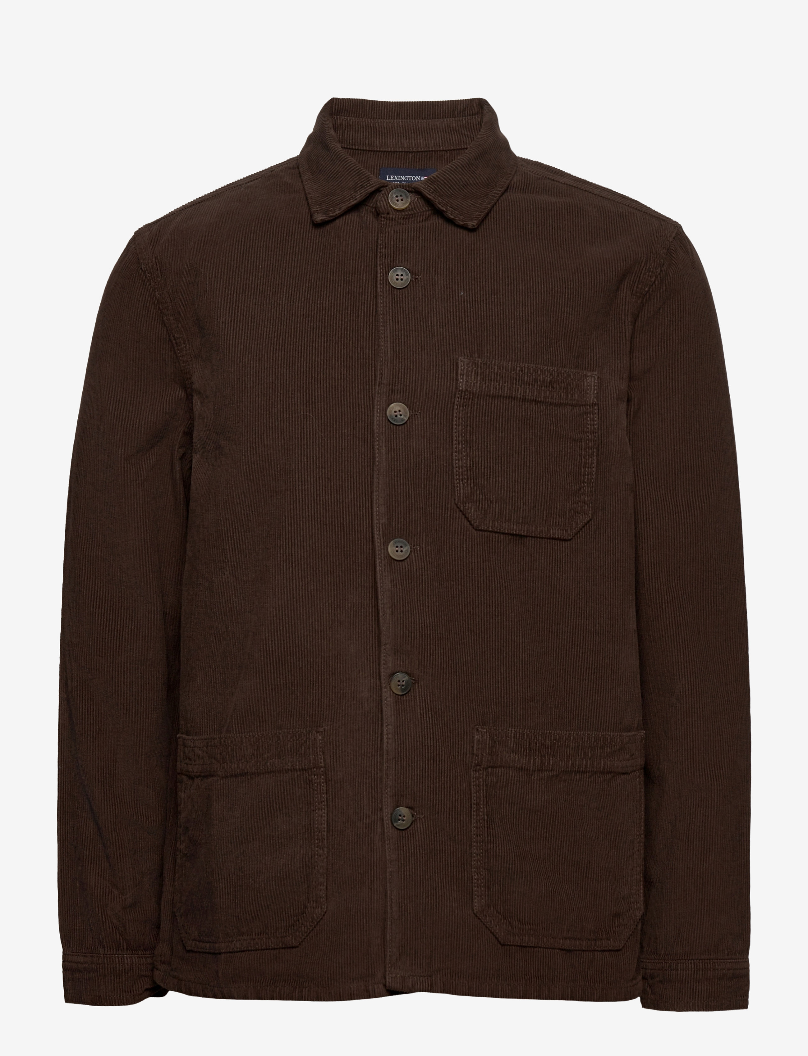 Lexington Clothing - Robert Cord Overshirt - brown - 0
