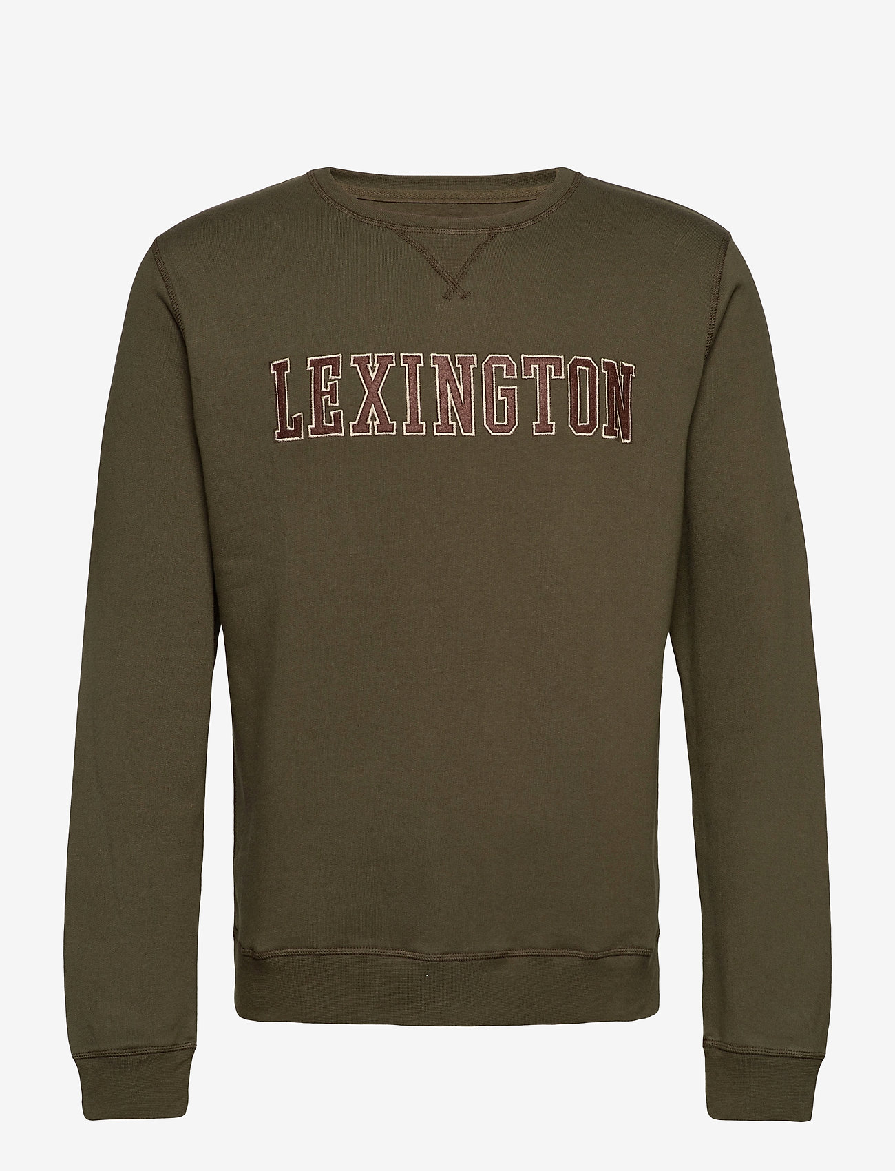 Lexington Clothing - Barry Organic Cotton Sweatshirt - green - 0