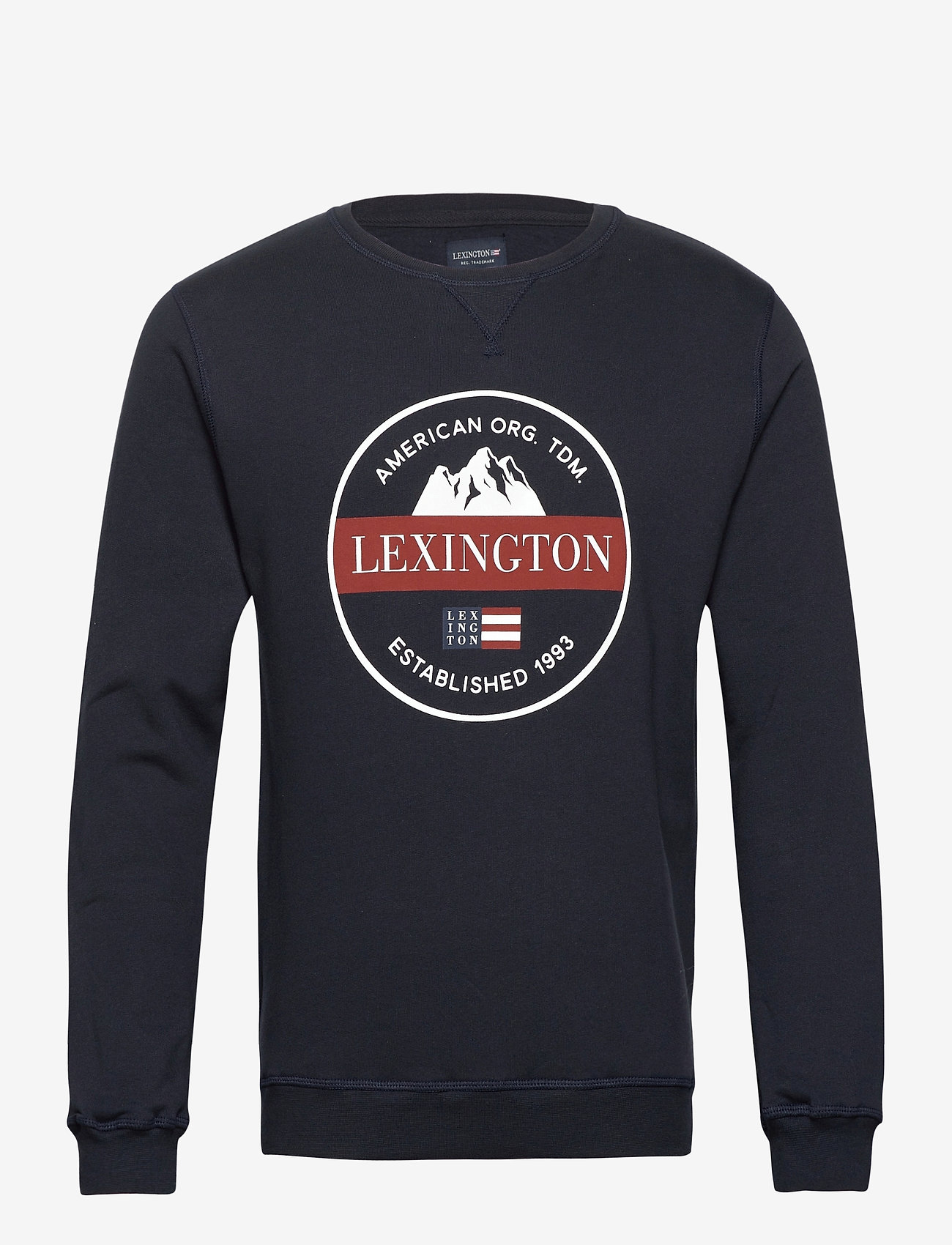 Lexington Clothing - Norbert Organic Cotton Sweatshirt - dark blue - 0