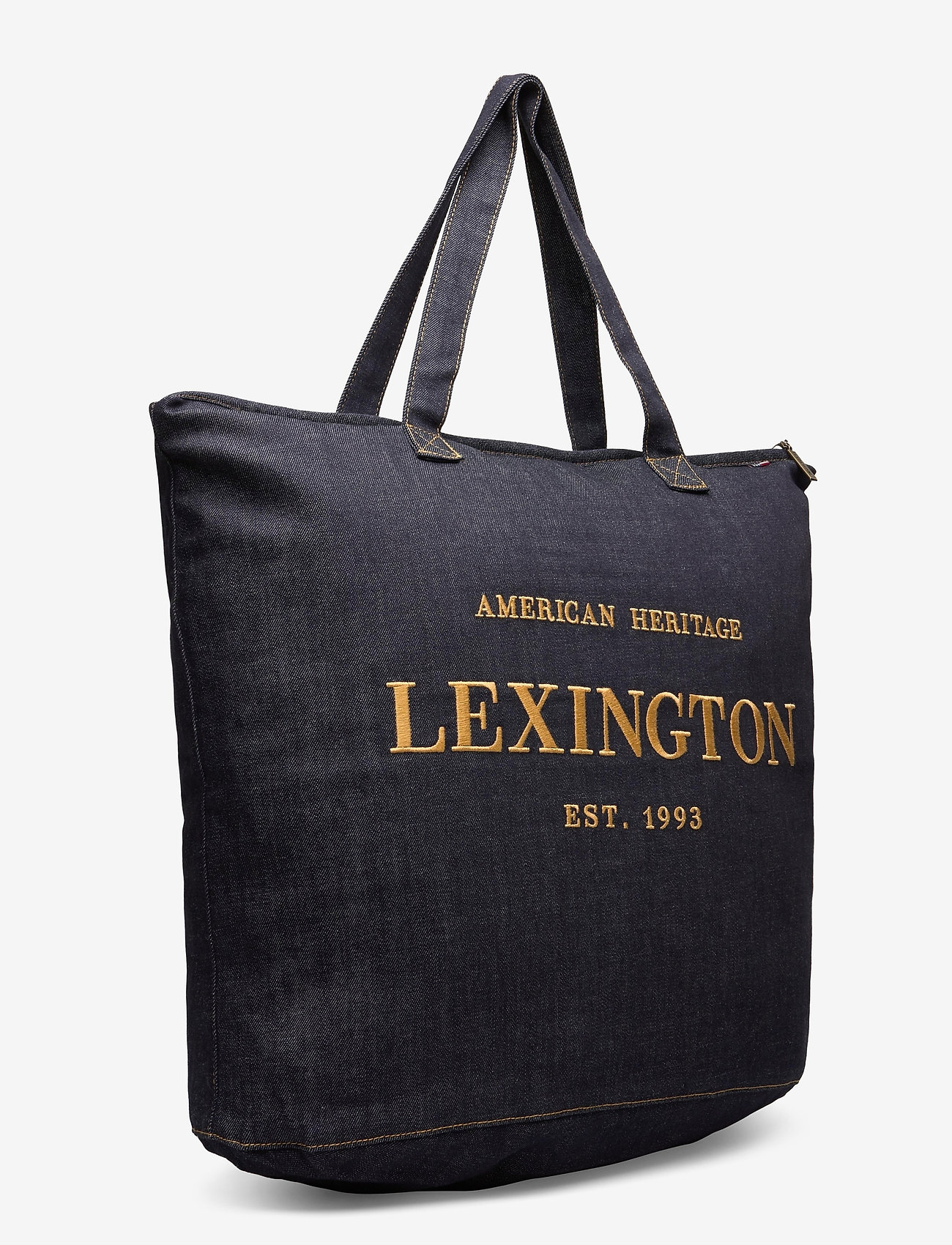 Lexington Clothing - Newton Denim Bag - dark blue denim - 2