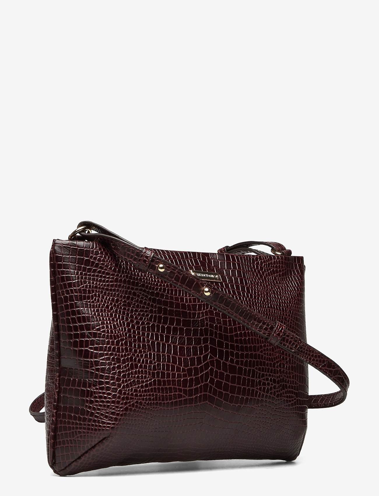 Lexington Clothing - Trudy Croco Leather Zip Bag - burgundy - 2