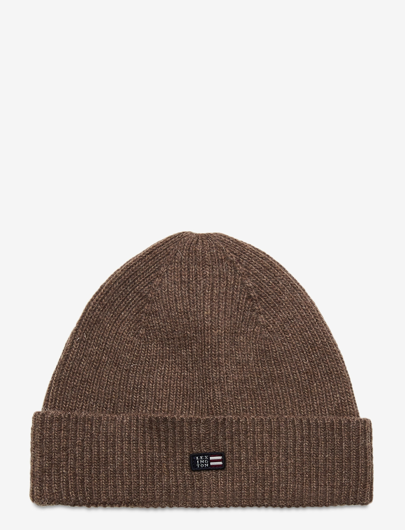 Lexington Clothing - Stockton Lambswool Beanie - brown melange - 0