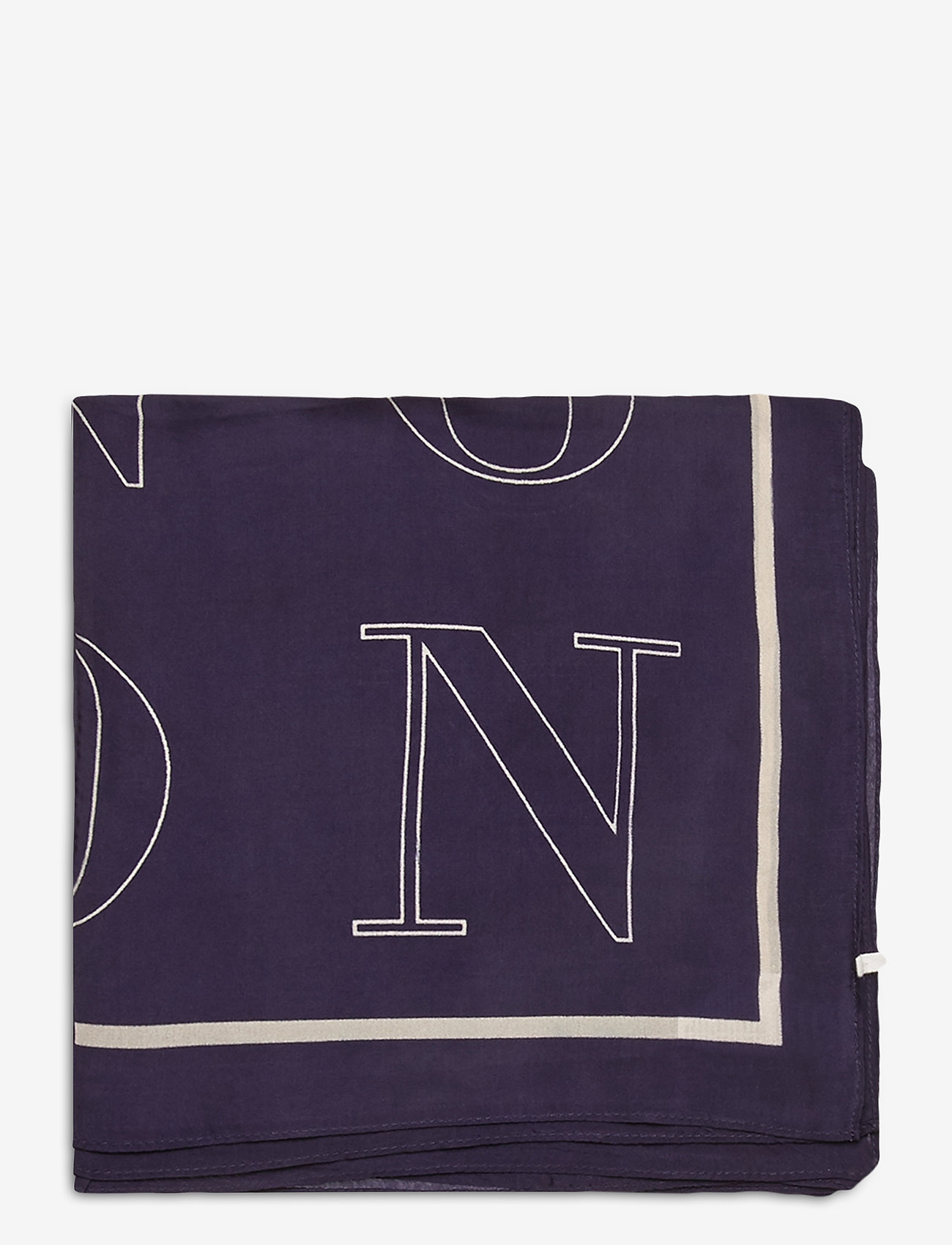 Lexington Clothing - Gardiners Bay Silk Scarf - dark blue - 1