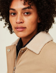 Lexington Clothing - Kendra Sherpa Jacket - winter jackets - beige - 4