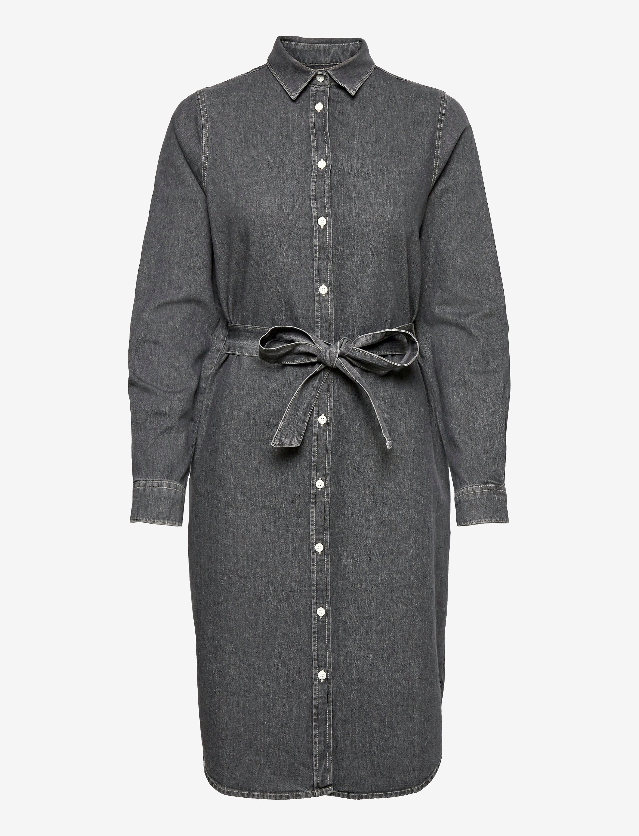 Lexington Clothing - Isa Denim Shirt Dress - gray denim - 1