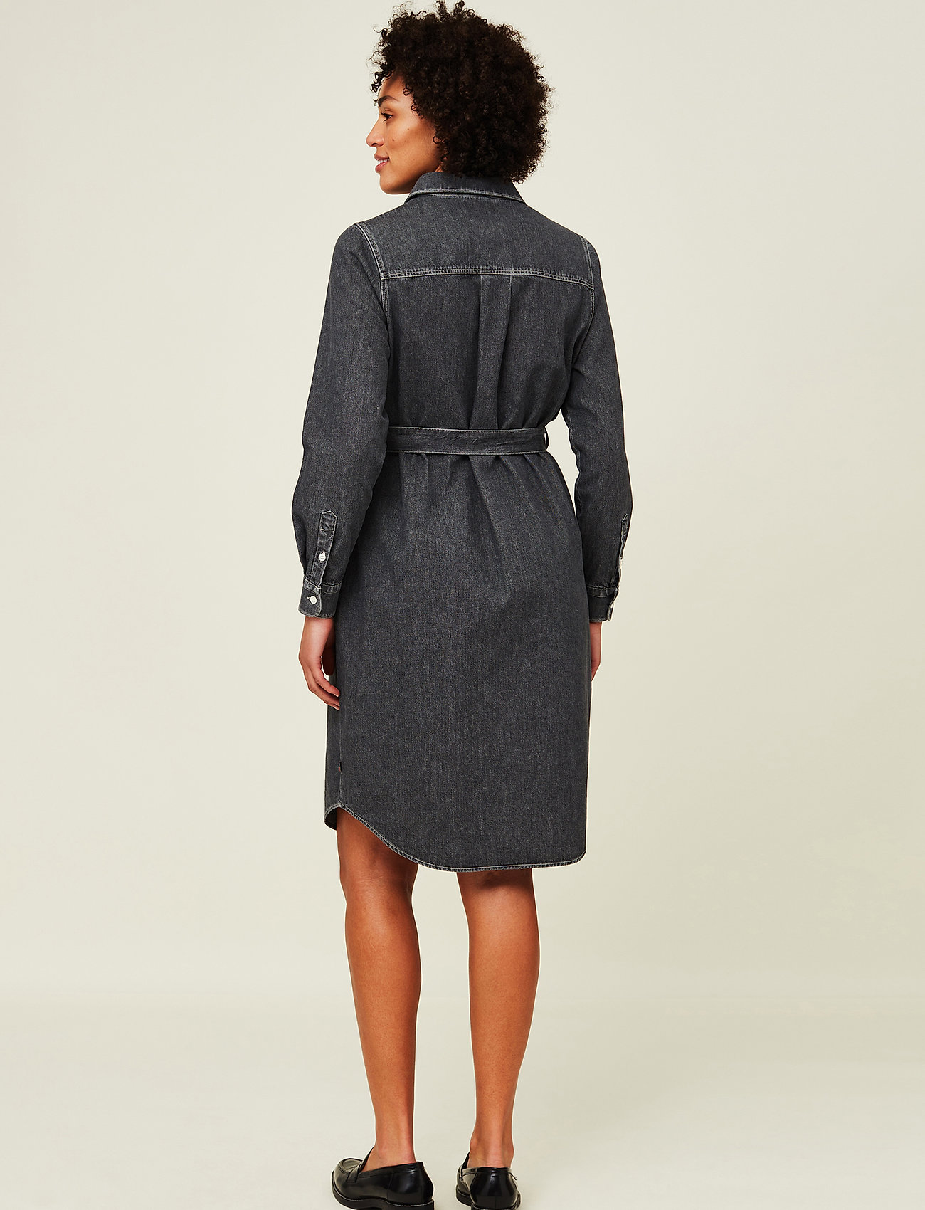 Lexington Clothing - Isa Denim Shirt Dress - gray denim - 3