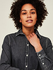 Lexington Clothing - Isa Denim Shirt Dress - teksakleidid - gray denim - 4