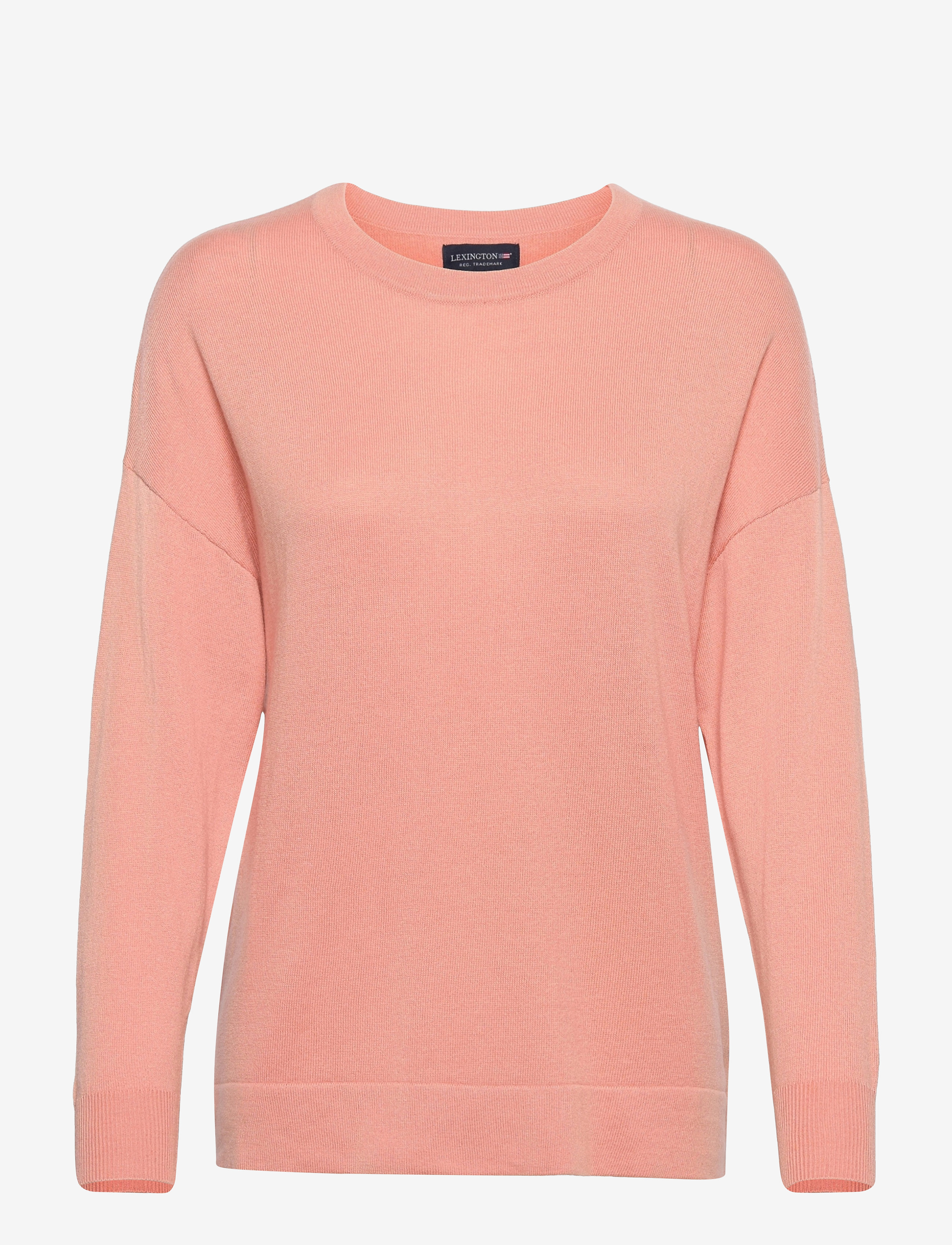 Lexington Clothing - Valentina Merino/Viscose Blend Crew Neck Sweater - pink - 1