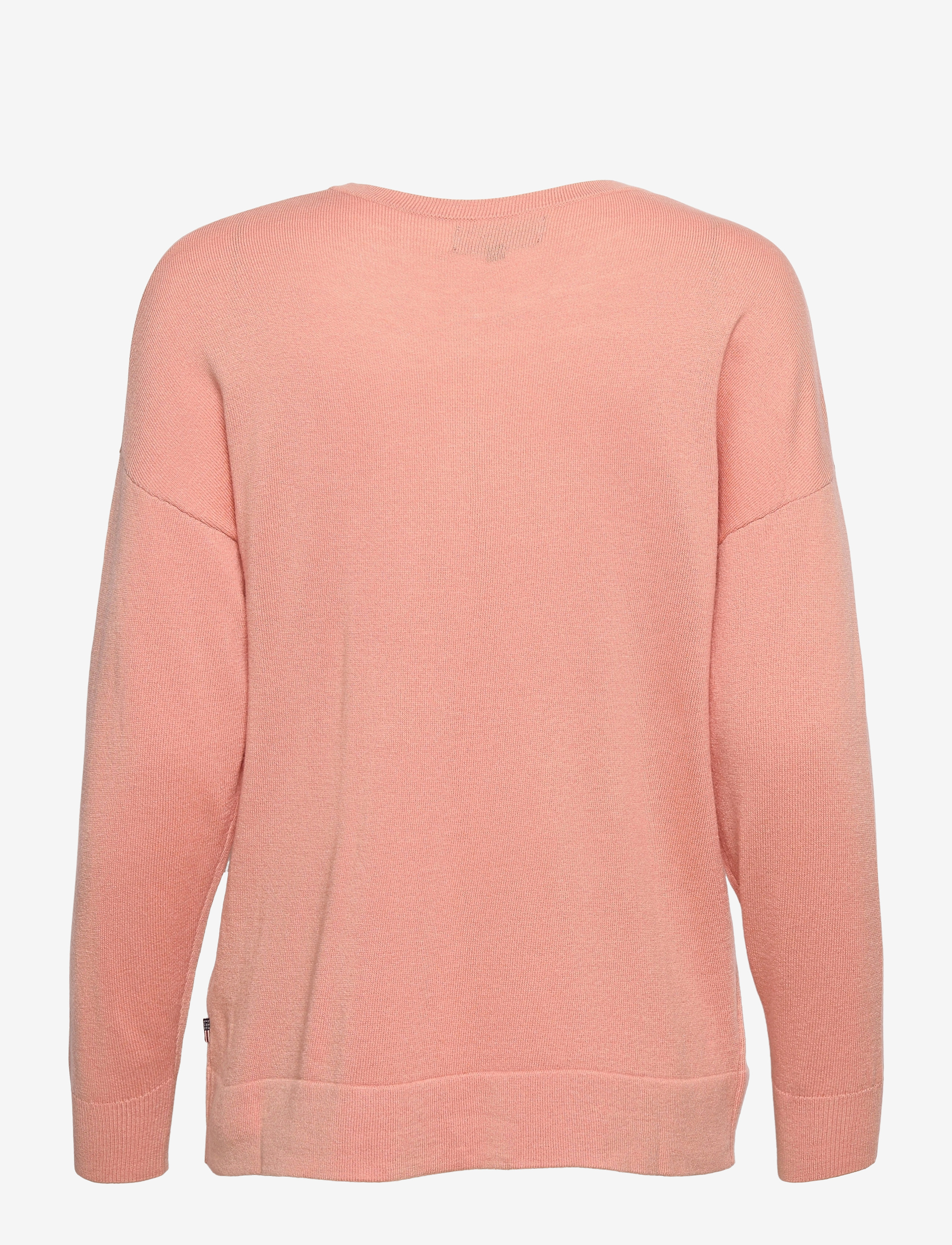 Lexington Clothing - Valentina Merino/Viscose Blend Crew Neck Sweater - pink - 2