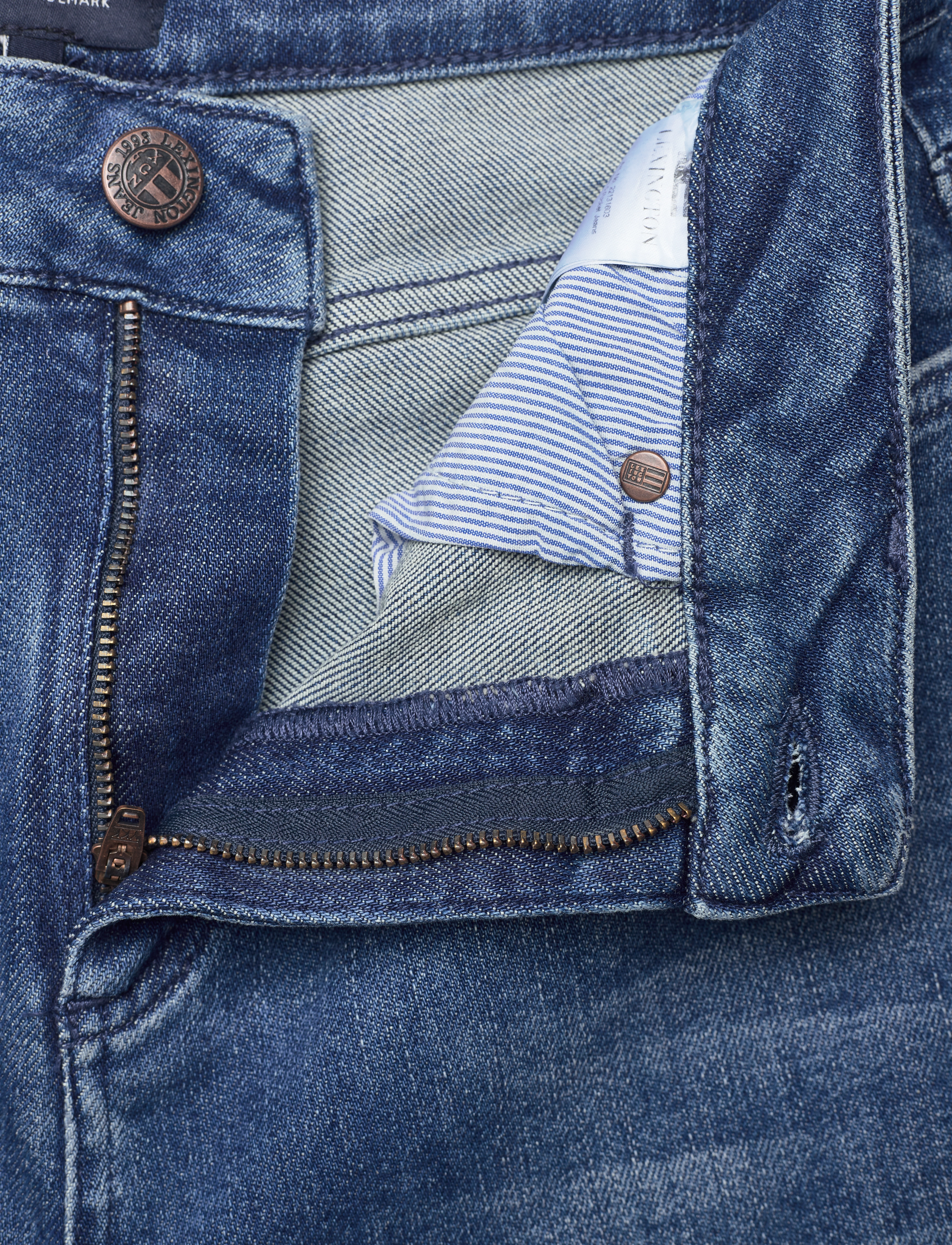 Lexington Clothing - Cleo 5-Pocket Jeans - medium blue denim - 4