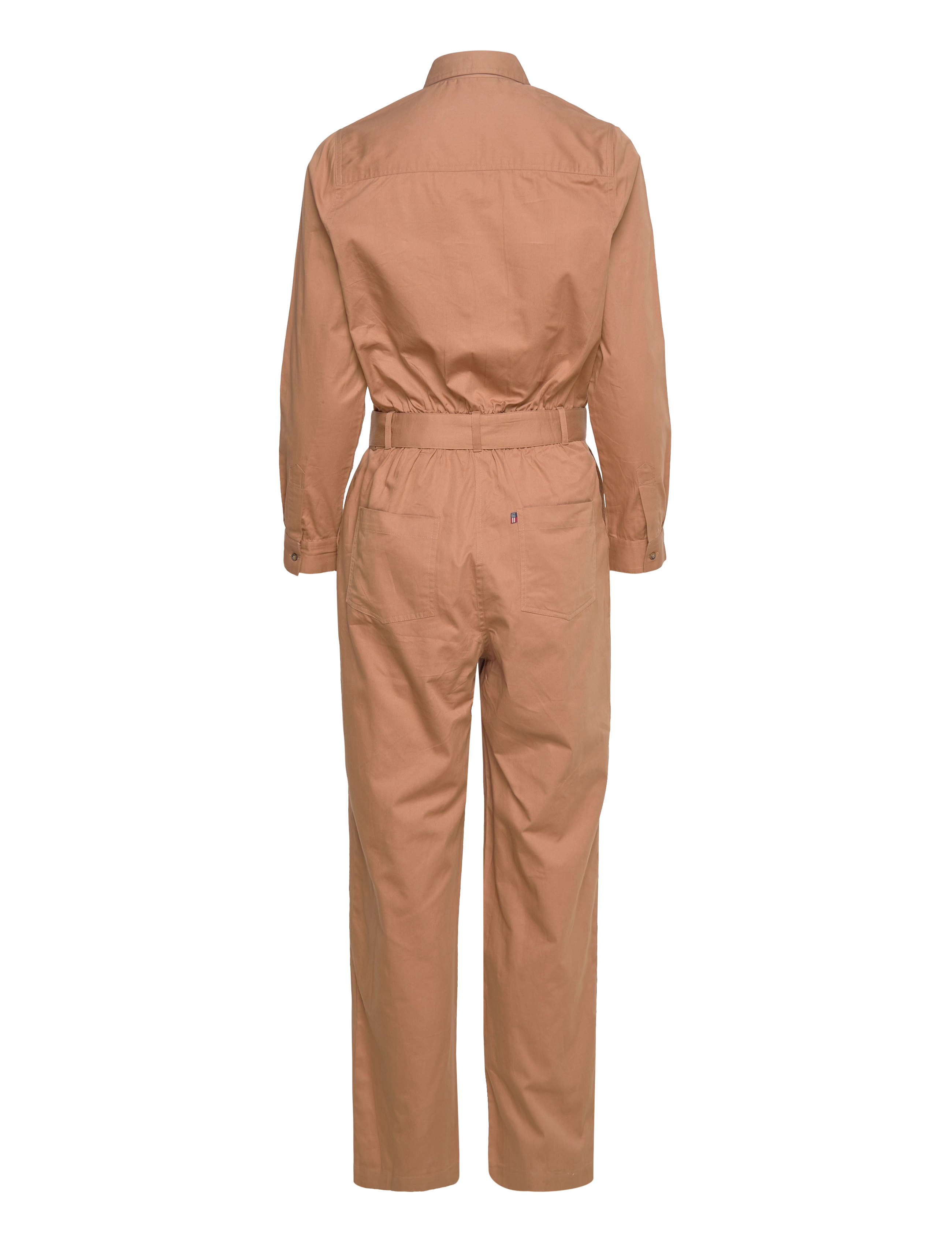 Lexington Clothing - Britt Organic Cotton Cargo Jumpsuit - brown - 1