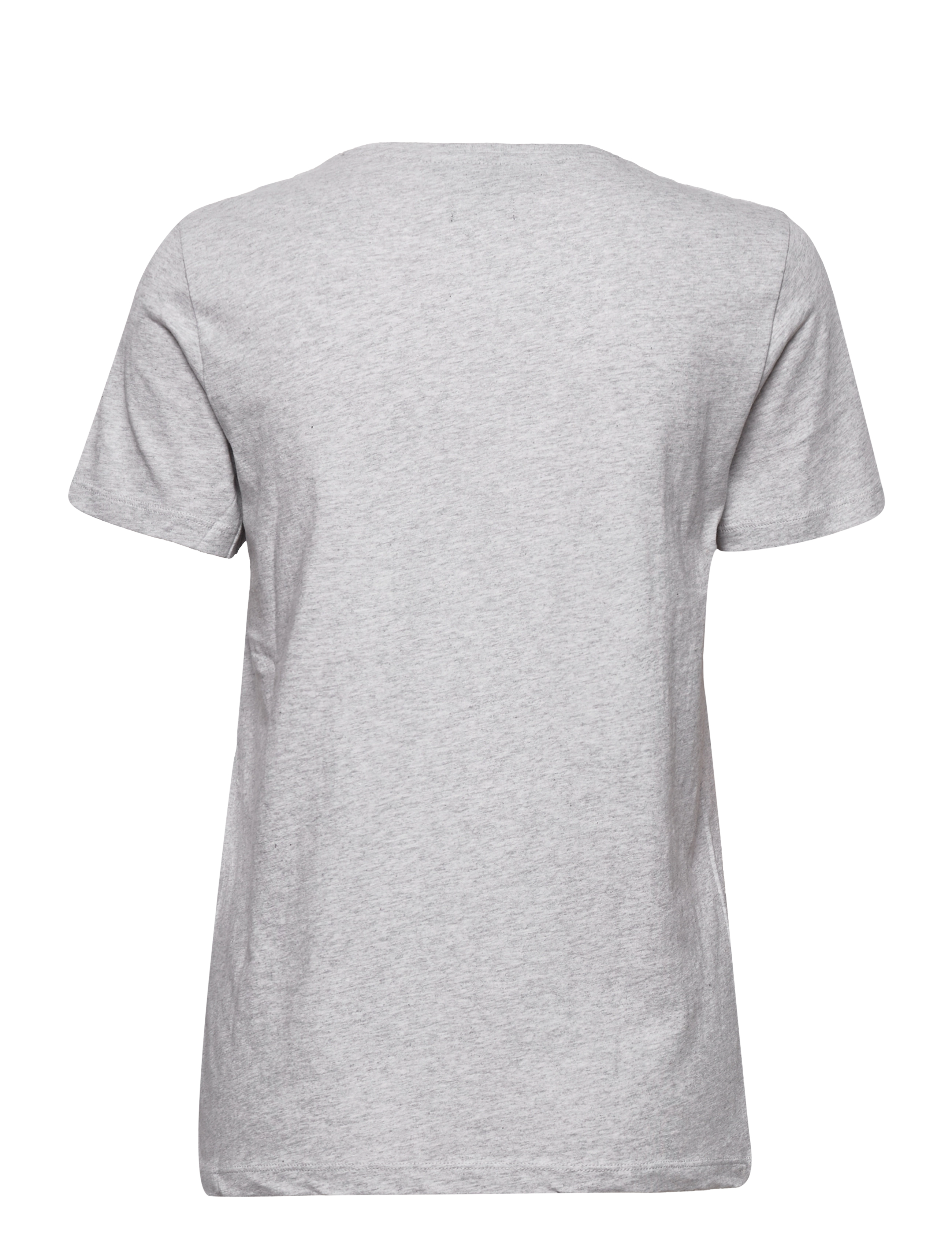 Lexington Clothing - Vanessa Organic Cotton Tee - light grey melange - 1