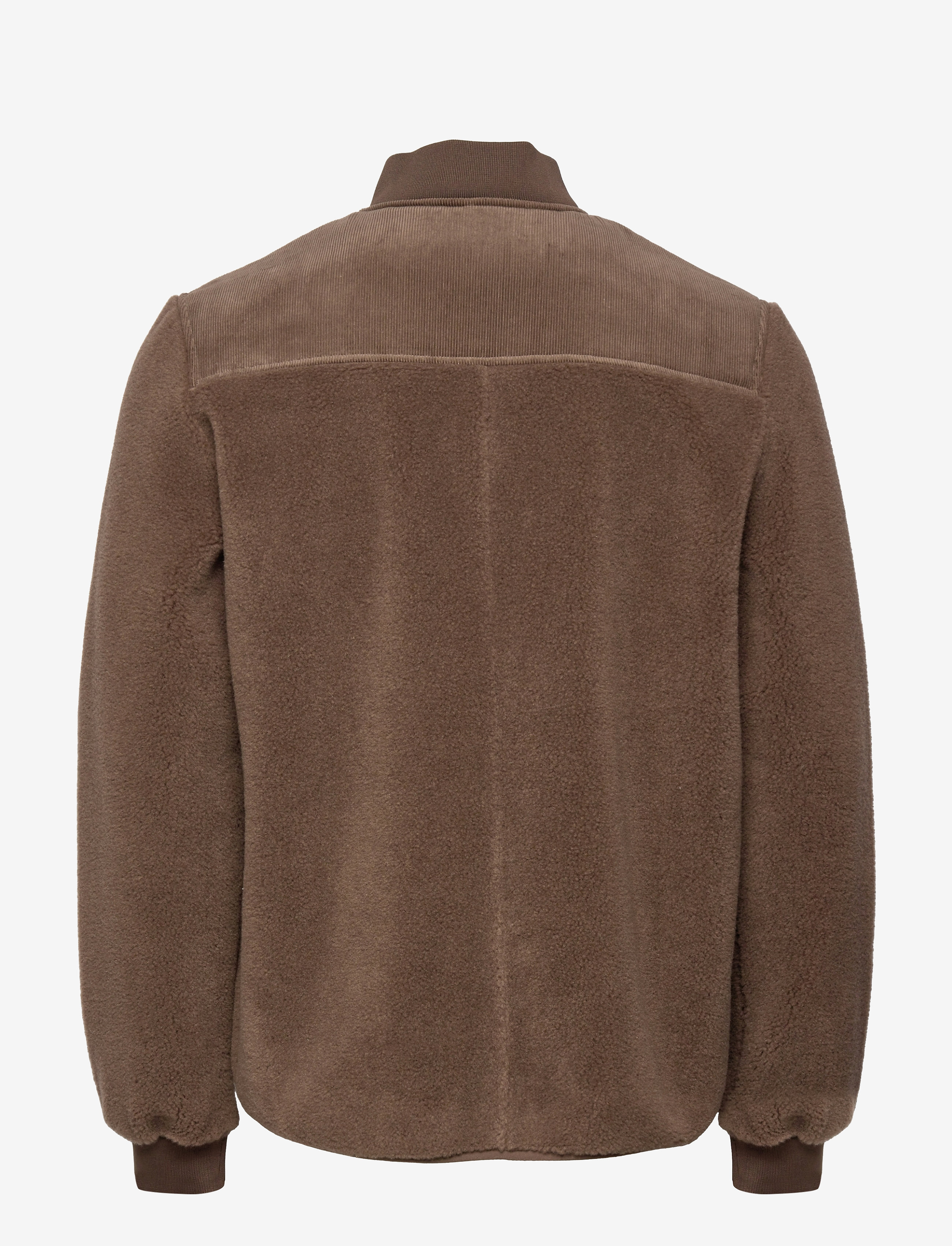 Lexington Clothing - Samuel Sherpa Wool Blend Jacket - brown - 2