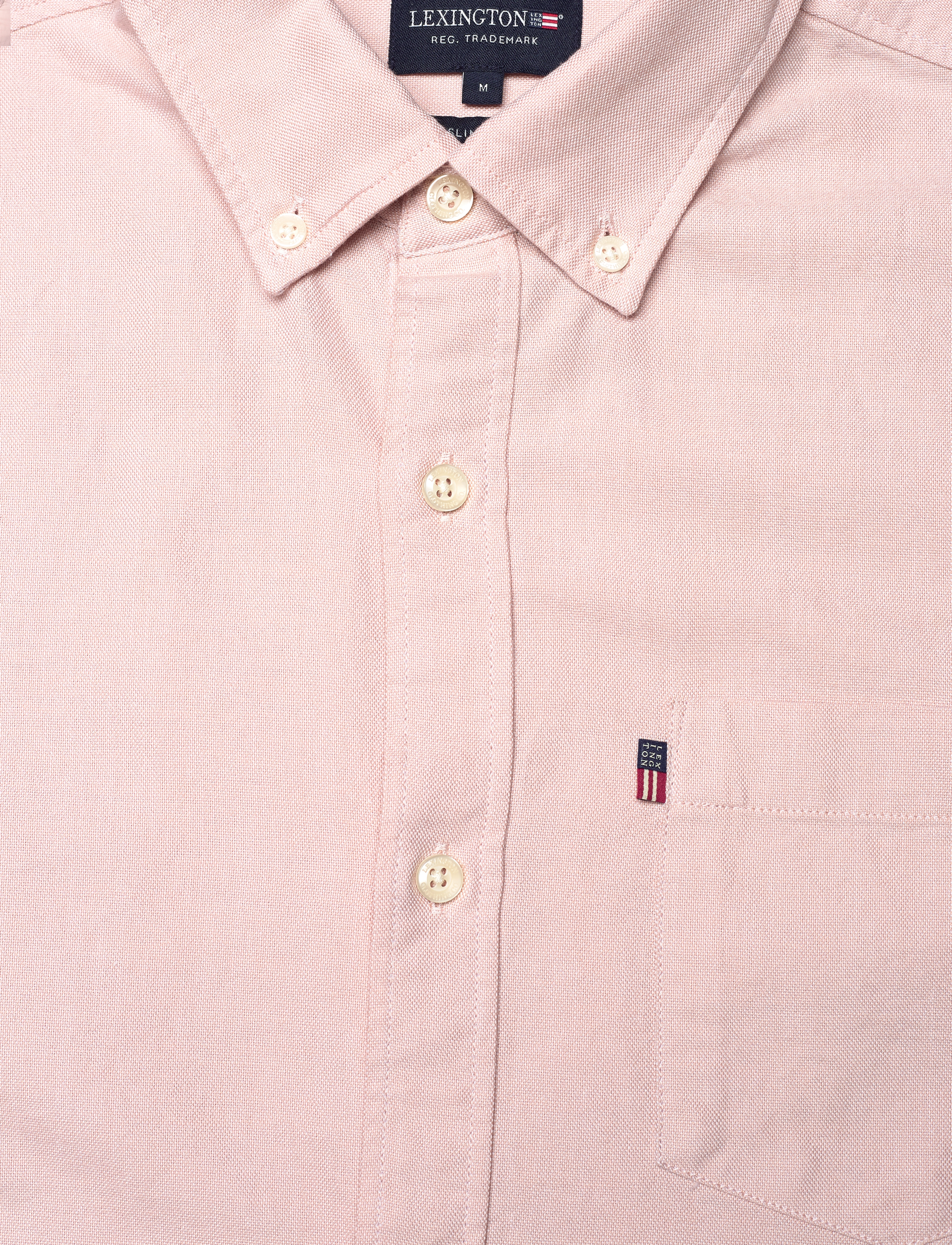 Lexington Clothing - Kyle Organic Cotton Oxford Shirt - pink - 2