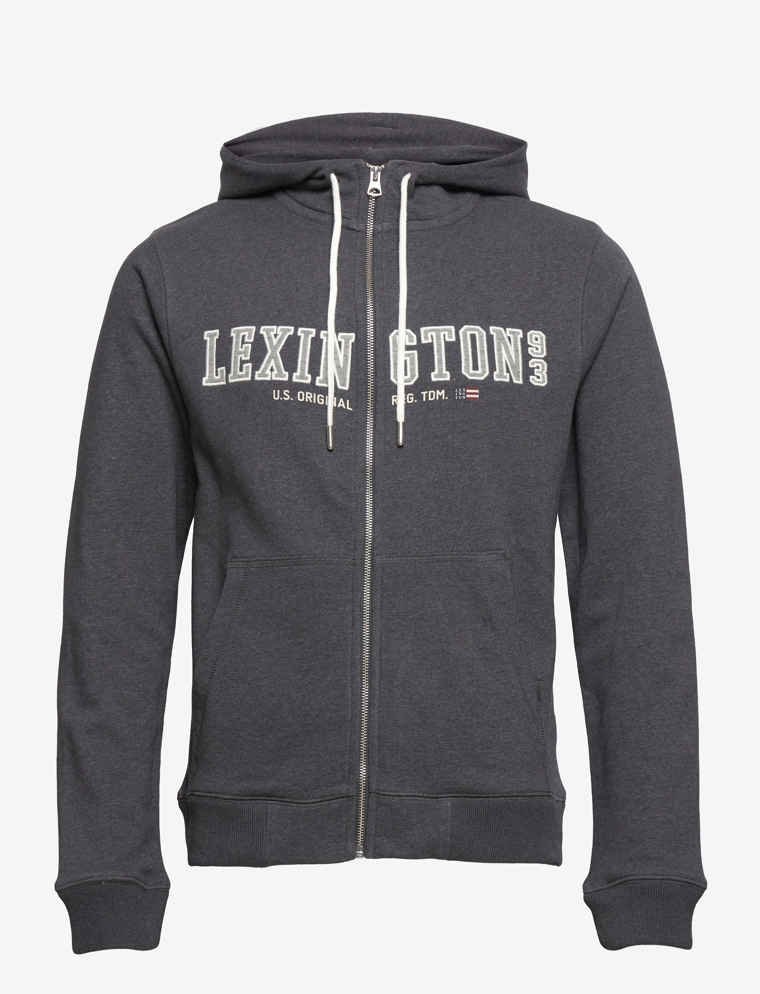 Lexington Clothing - Michael Hood - dark gray melange - 1