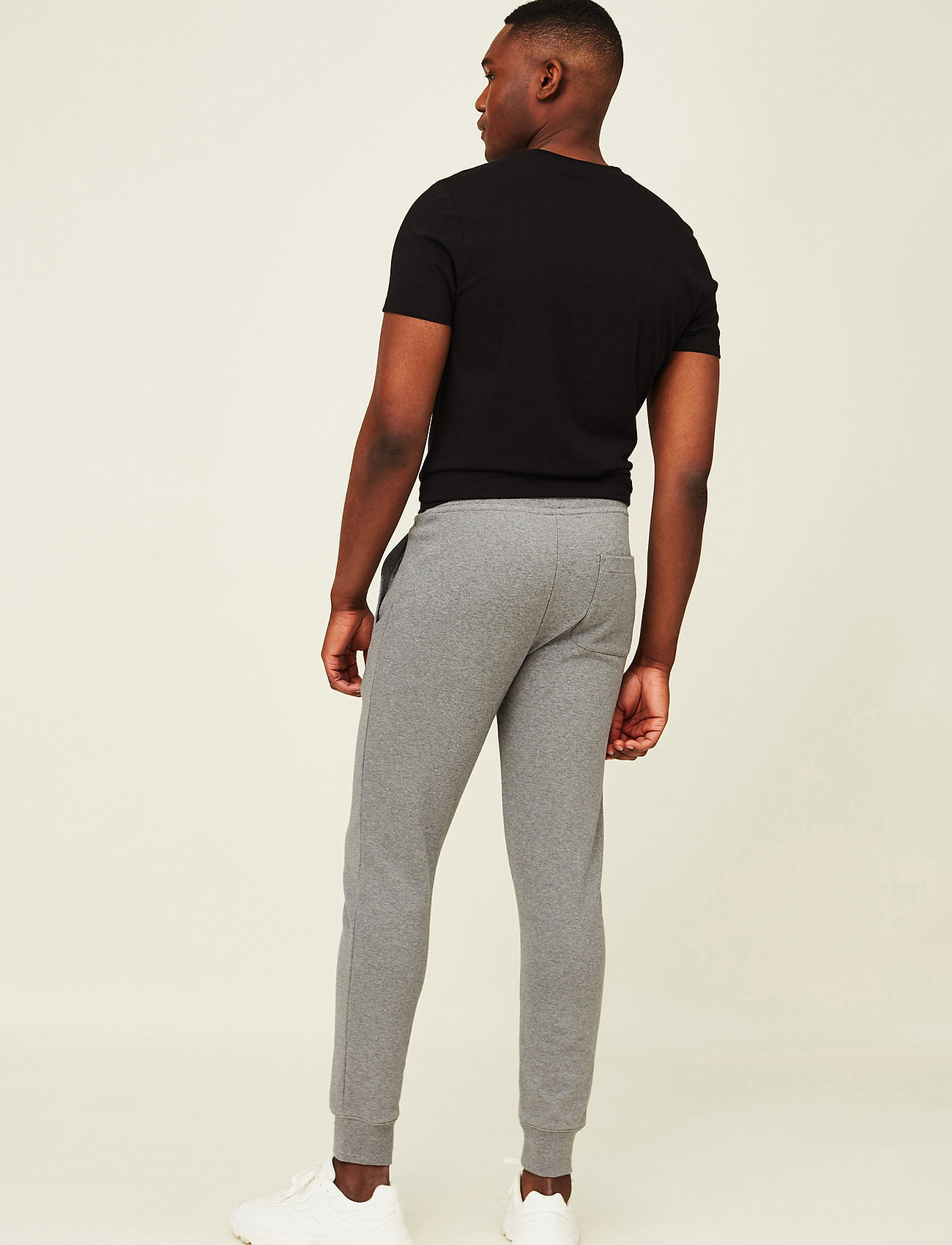 Lexington Clothing - Ivan Organic Cotton Track Pants - gray melange - 3