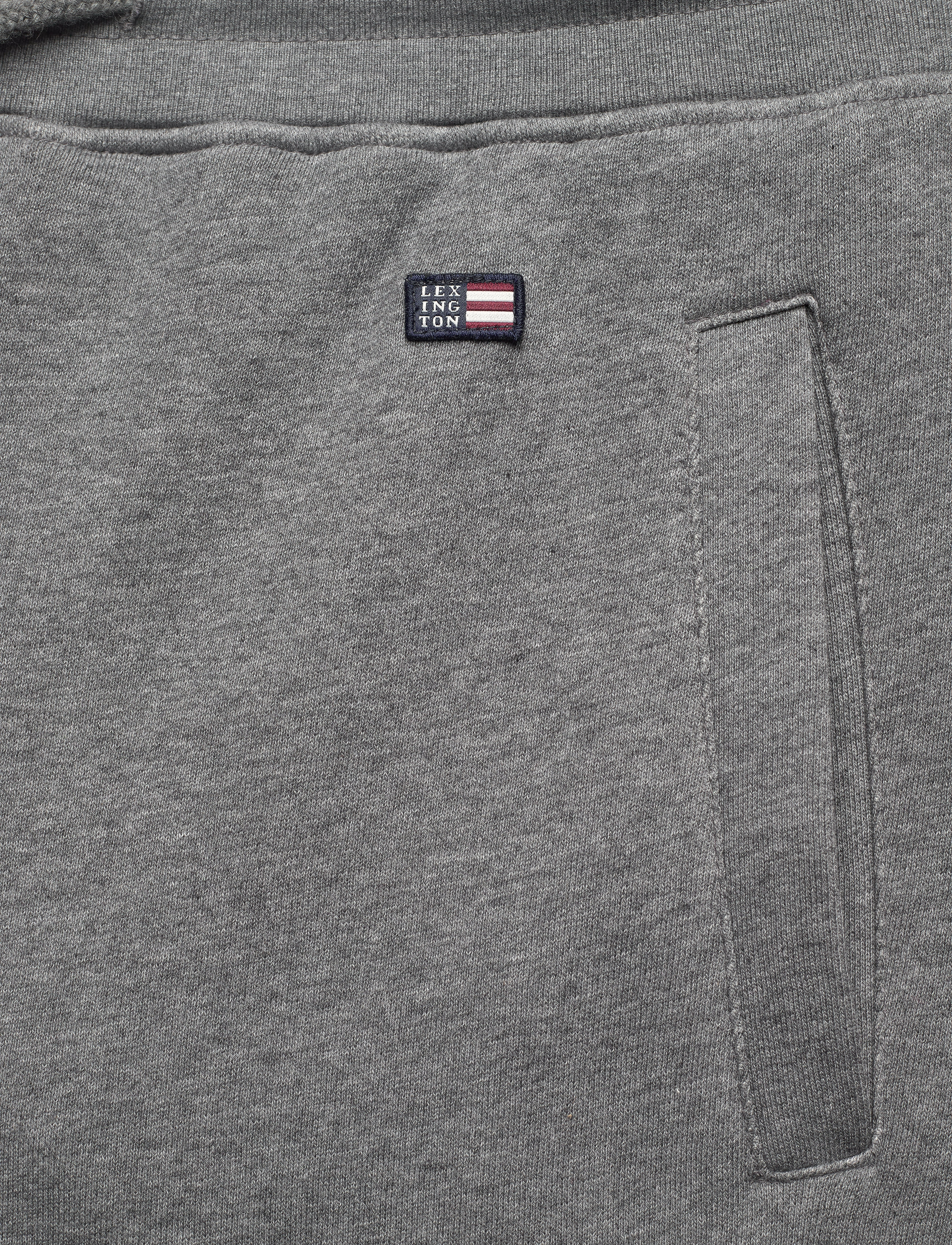 Lexington Clothing - Ivan Organic Cotton Track Pants - gray melange - 5