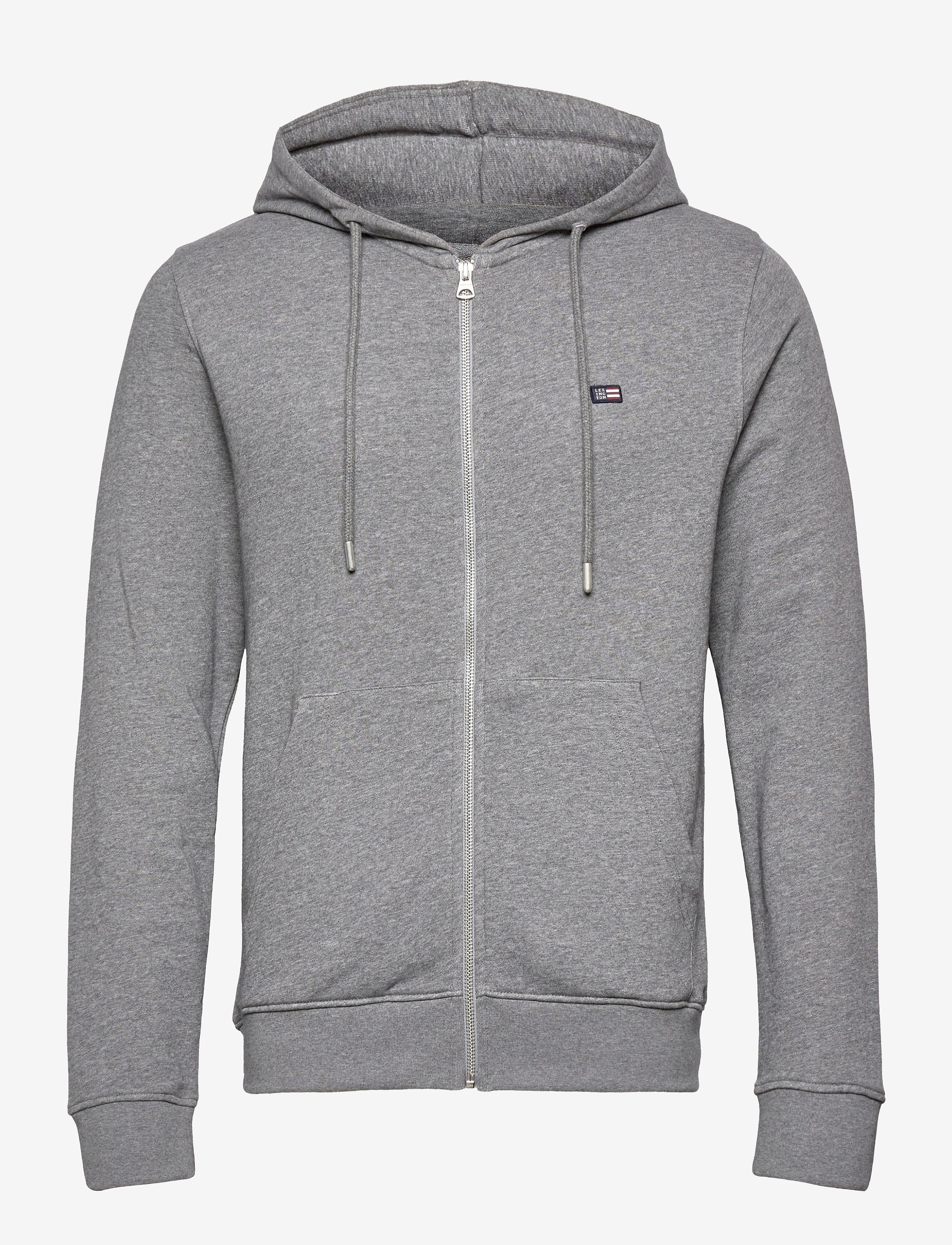 Lexington Clothing - Sebastian Organic Cotton Hood - gray melange - 1