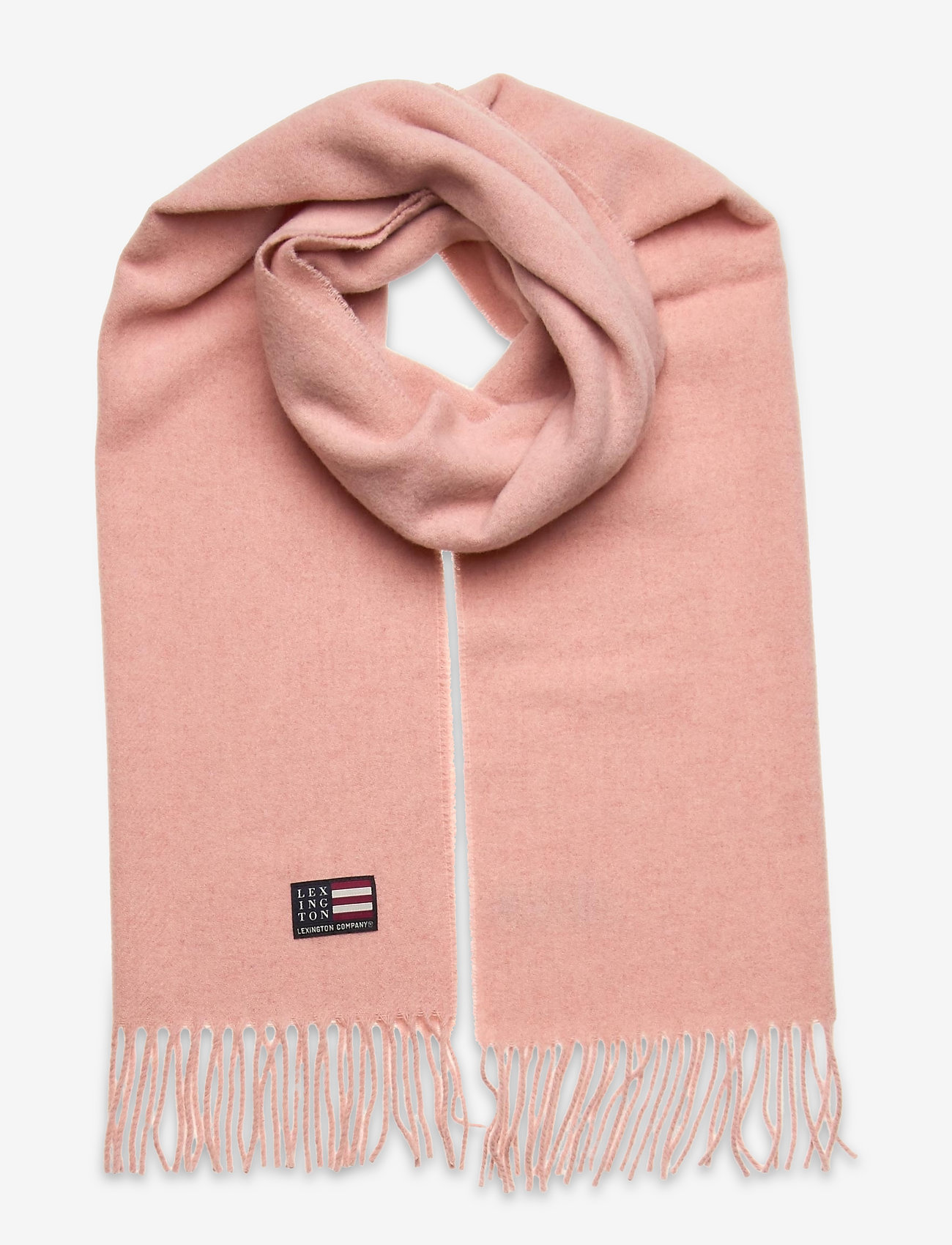 Lexington Clothing - Massachussets Recycled Wool Blend Scarf - pink - 0