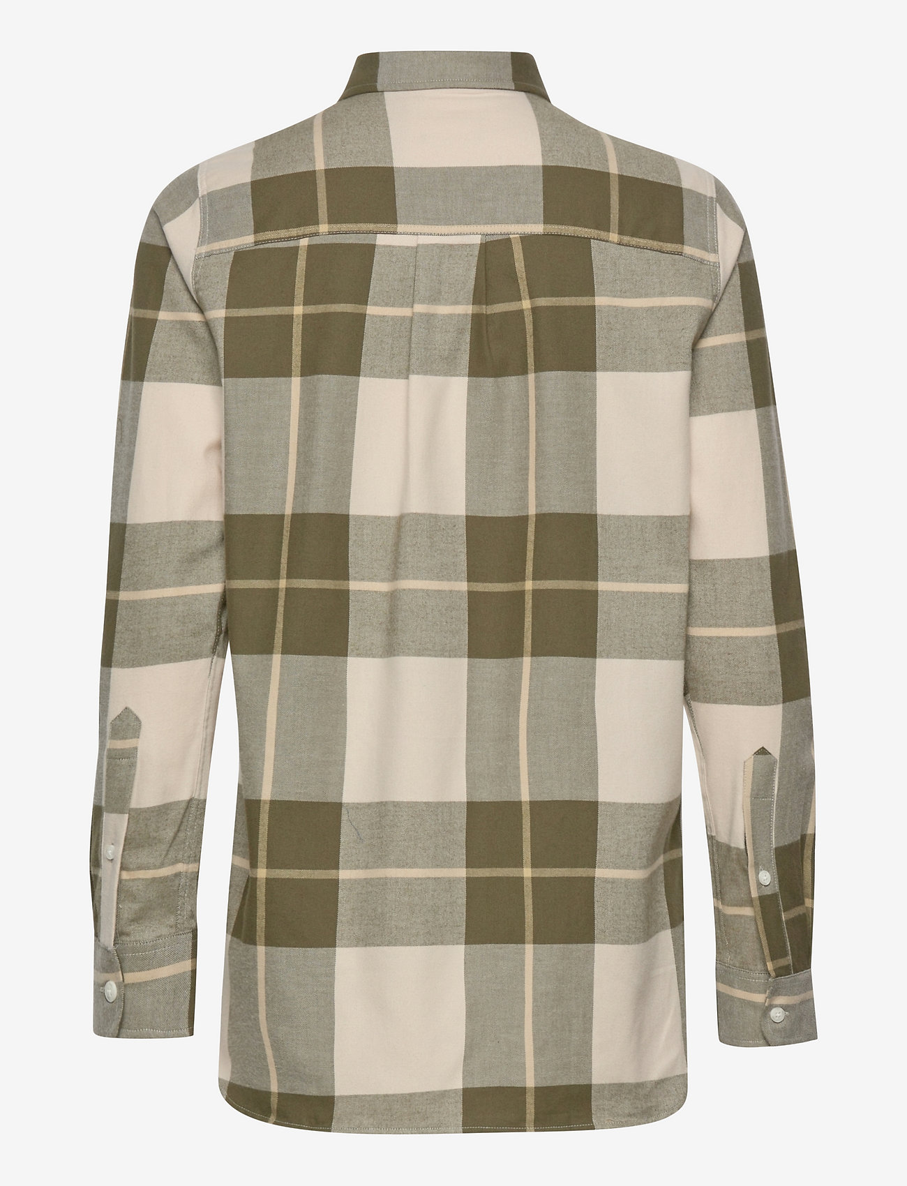 Lexington Clothing - Isa Organic Cotton Flannel Shirt - green multi check - 1