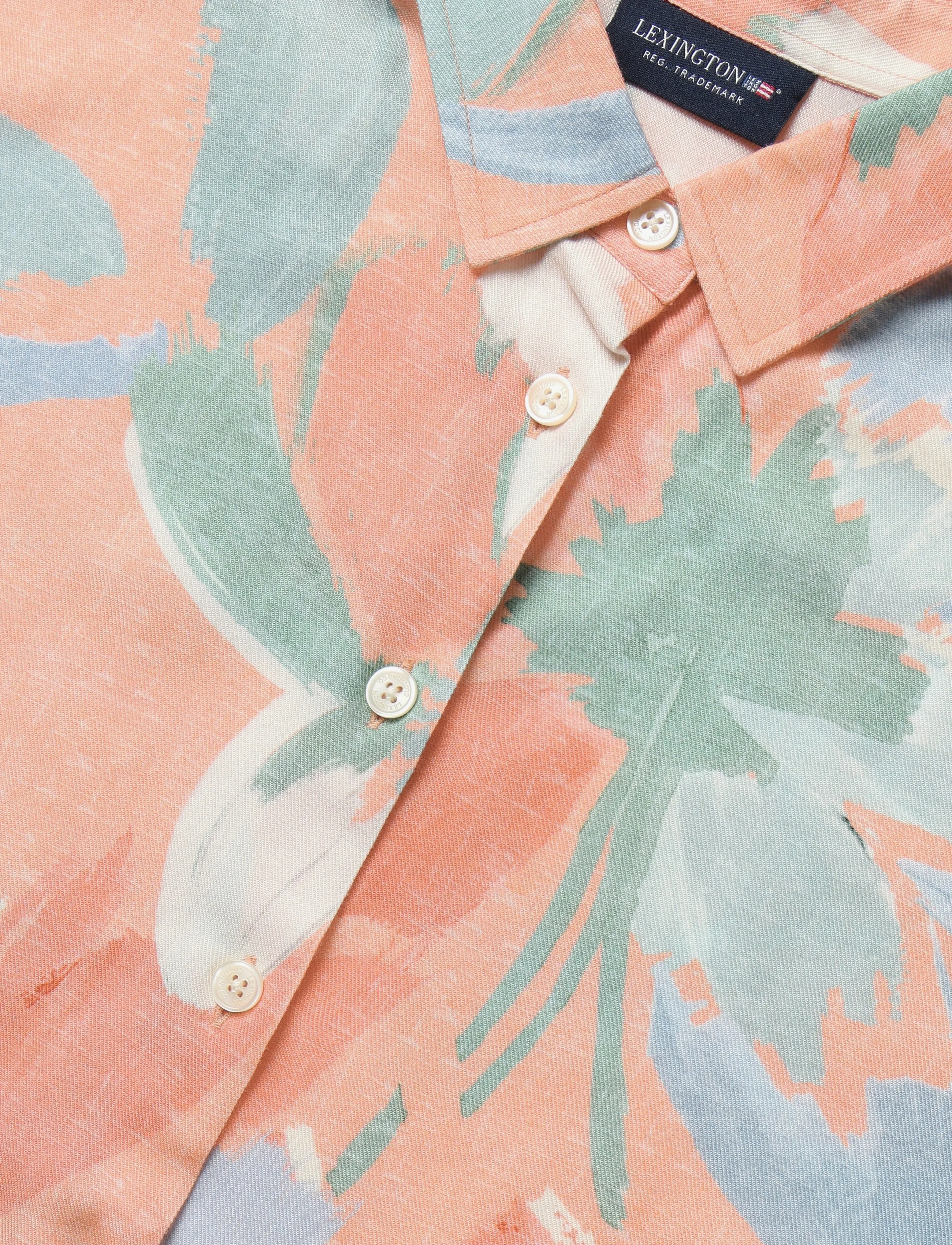 Lexington Clothing - Edith Viscose Shirt - langærmede skjorter - flower print - 5