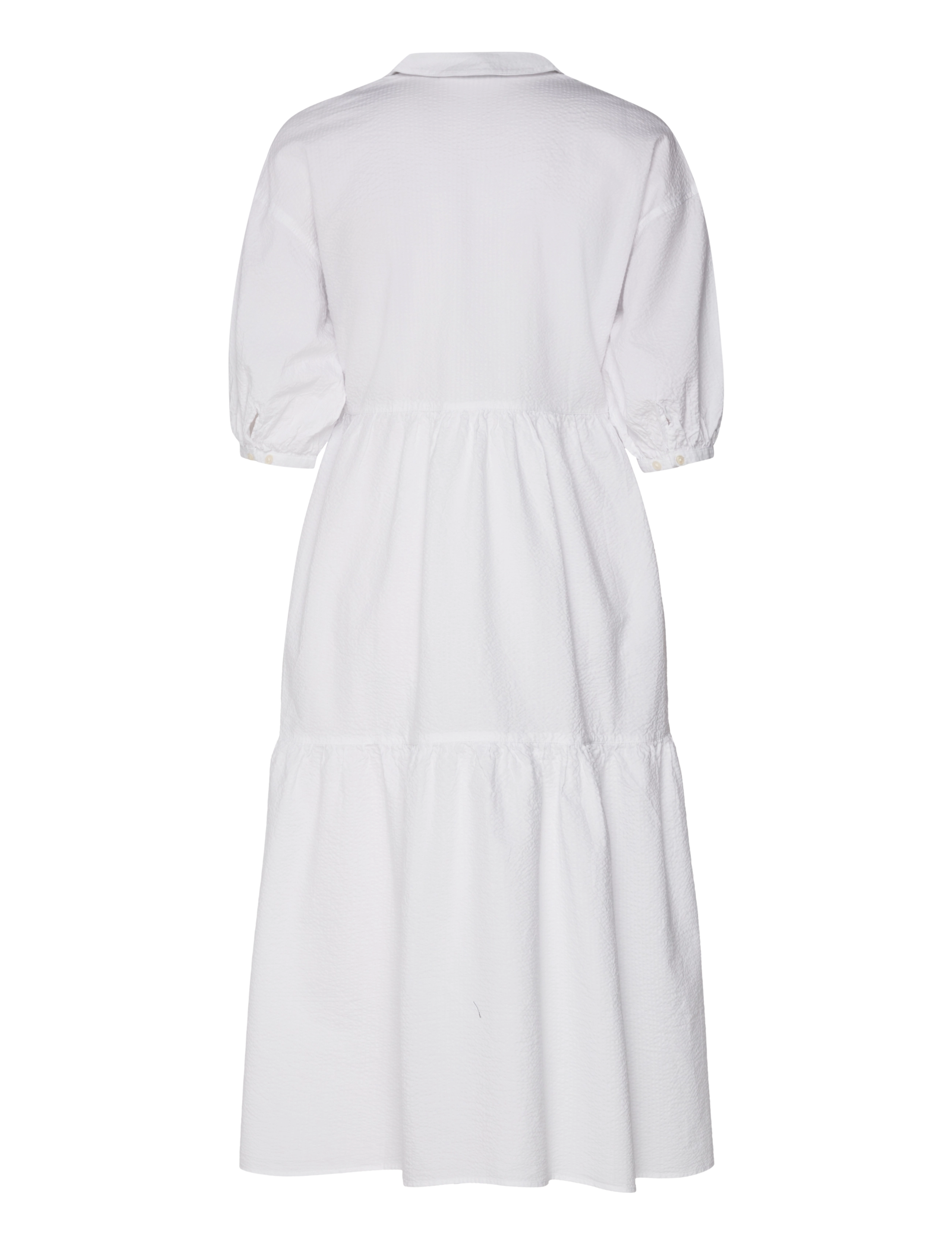 Lexington Clothing - Adina Organic Cotton Seersucker Dress - sommerkjoler - white - 2