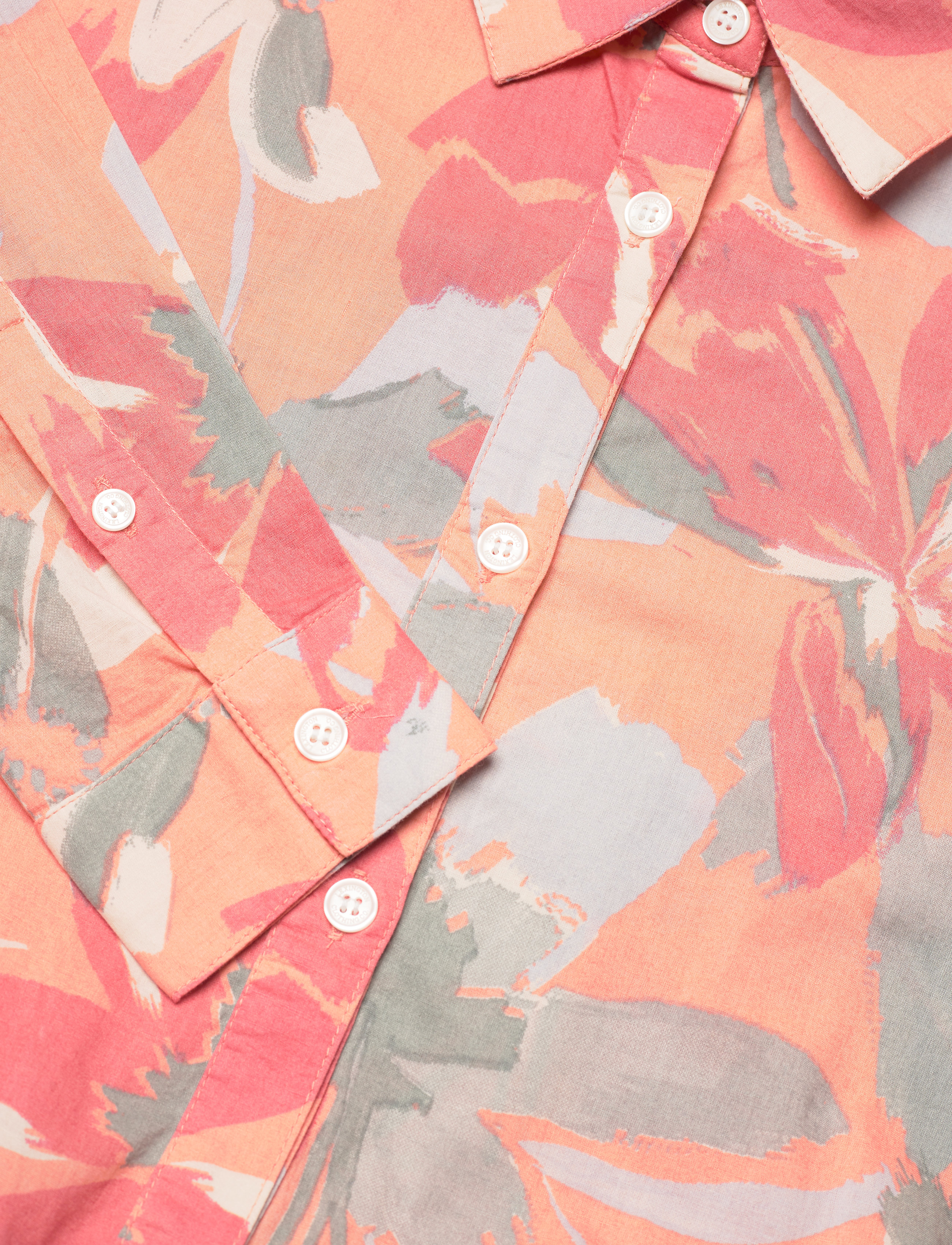 Lexington Clothing - Andrea Organic Cotton Voile Dress - hemdkleider - flower print - 5