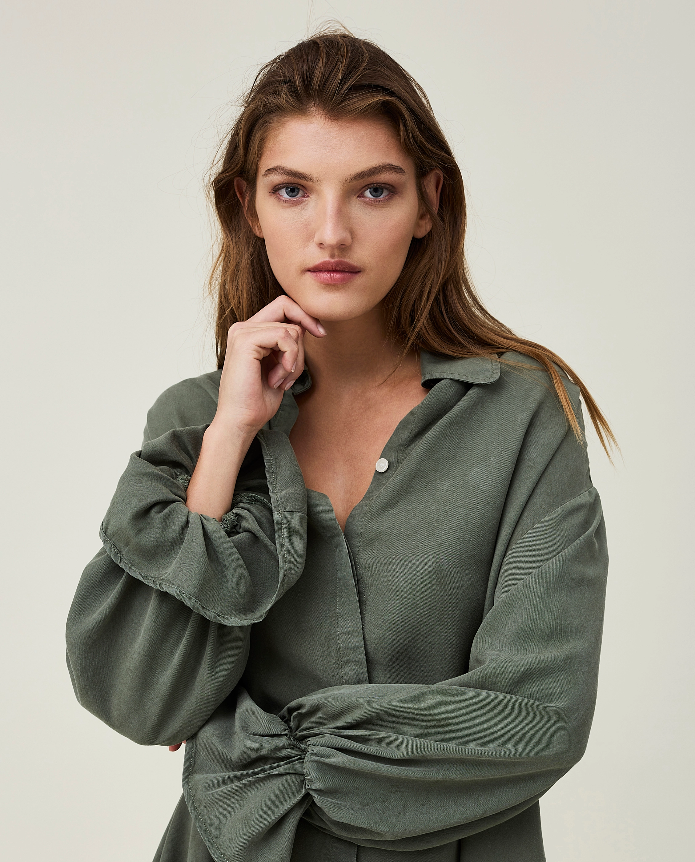 Lexington Clothing - Arabella Lyocell Dress - dark green - 4