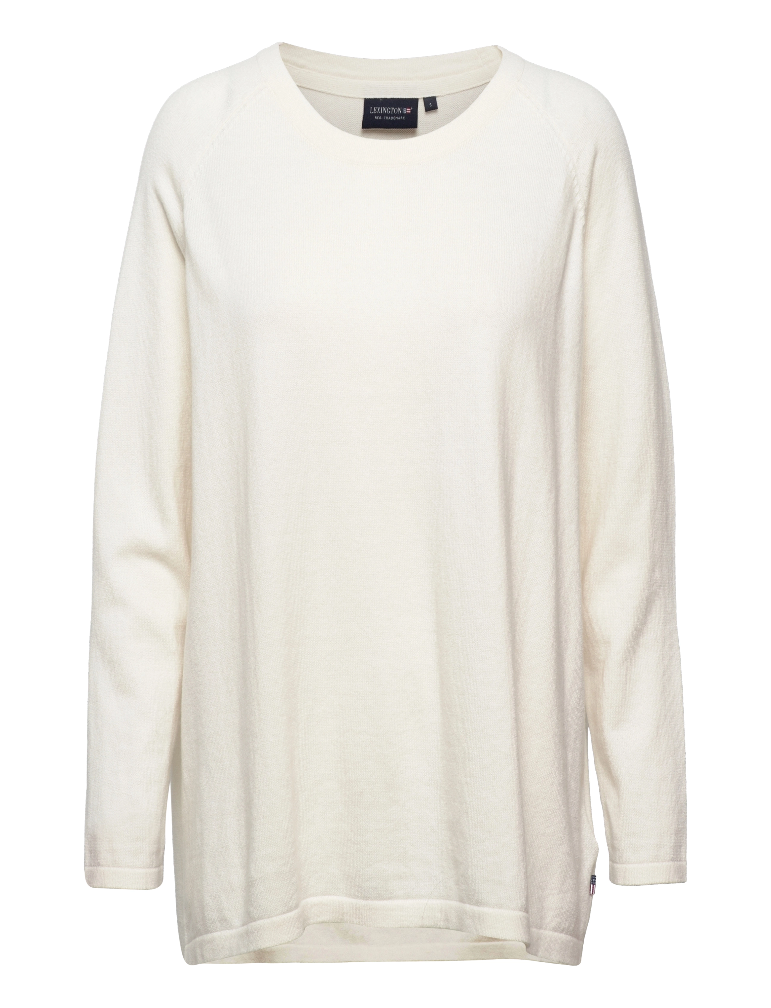 Lexington Clothing - Lea Organic Cotton/Cashmere Sweater - offwhite - 0