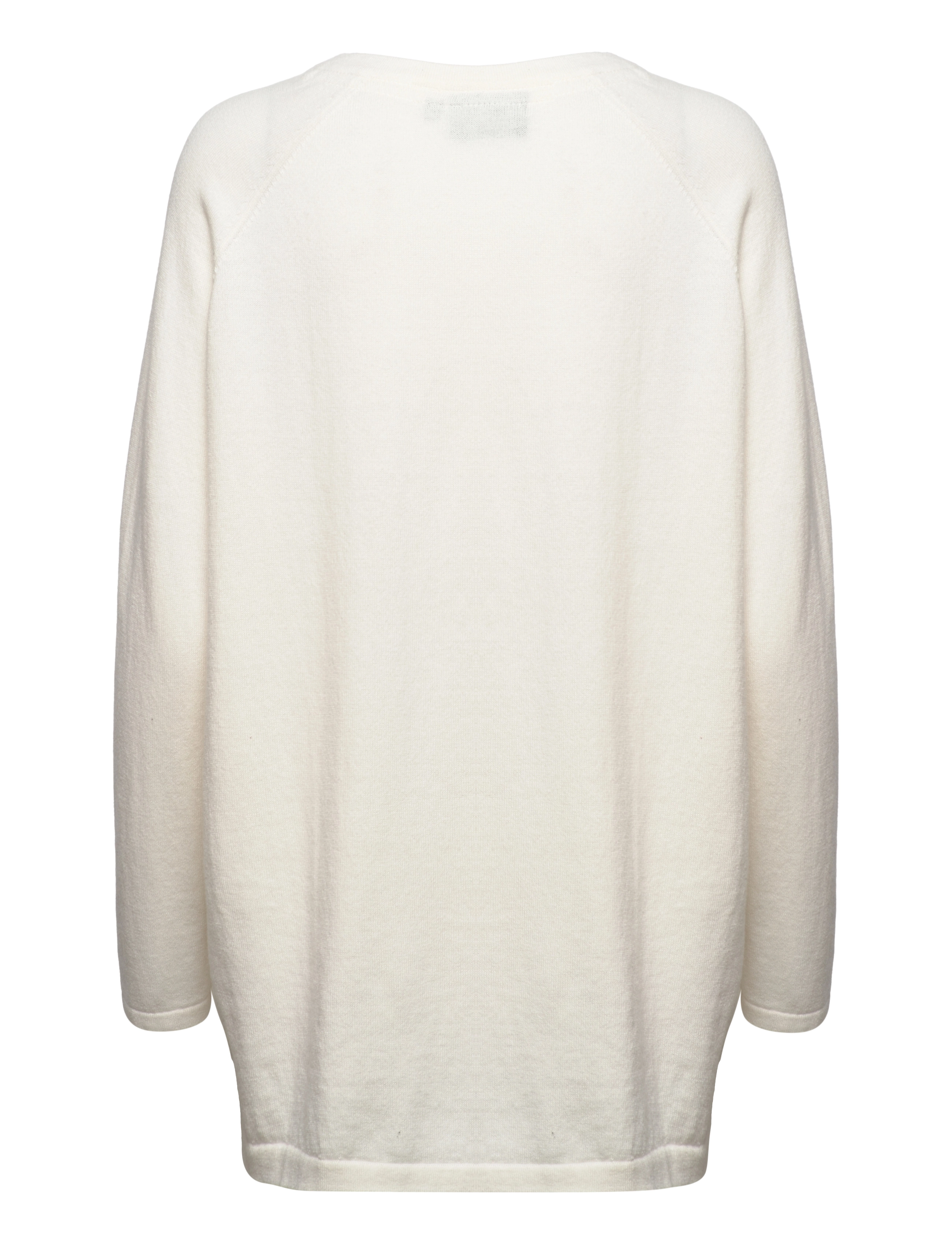 Lexington Clothing - Lea Organic Cotton/Cashmere Sweater - offwhite - 1